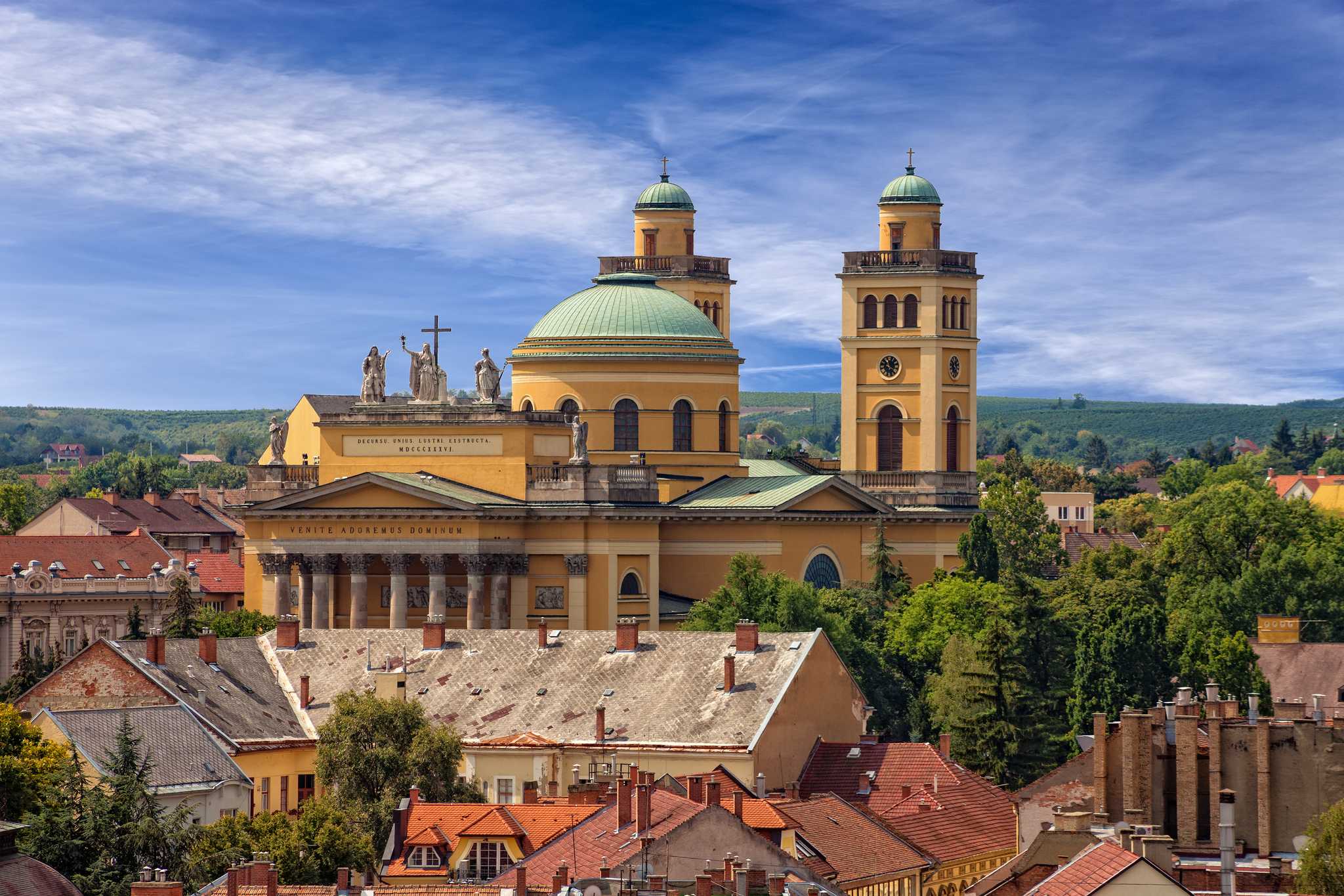 Itinerary stop at Eger on private day trip from Budapest