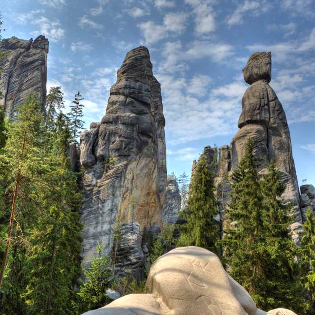 Wroclaw to Adrsprach and Ksiaz Castle: Private day trip