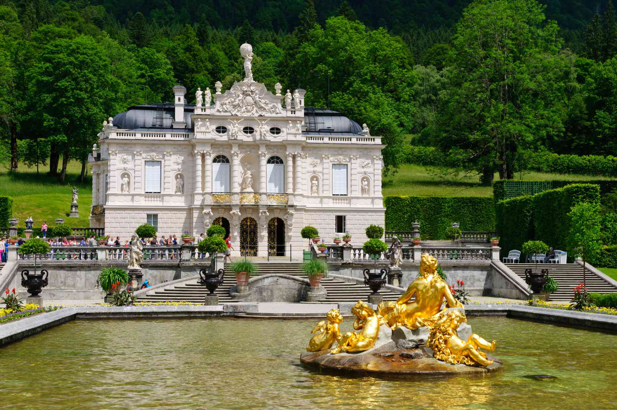 Vista cênica de Palácio de Linderhof - excursão particular de um dia de Munich - foto 2