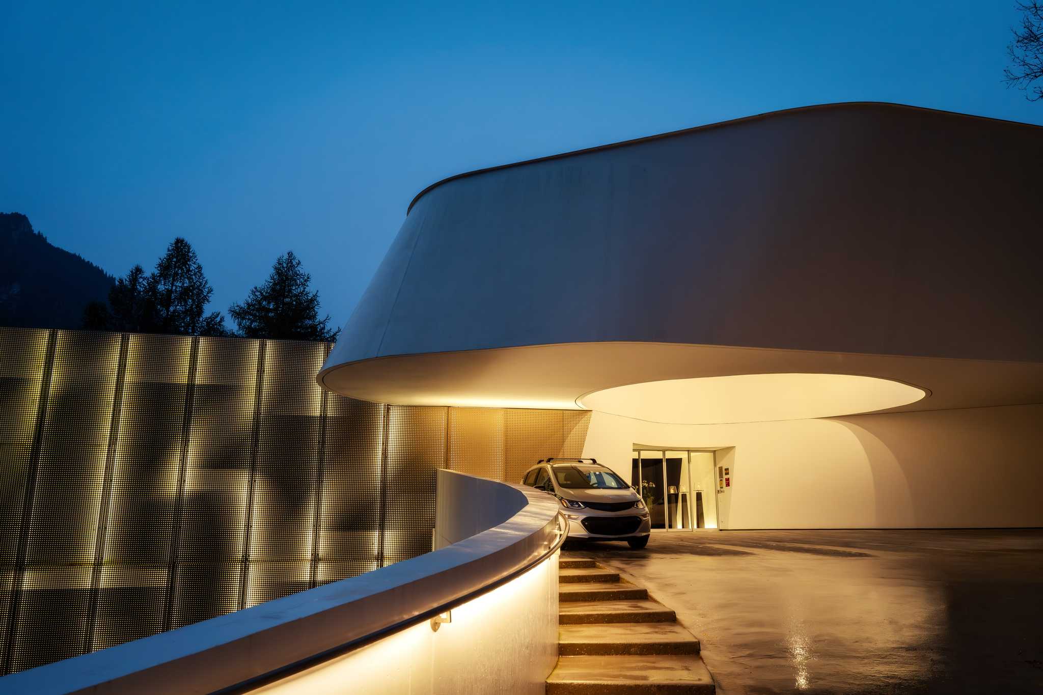 Itinerary stop at 7132 Therme on private day trip from Zurich