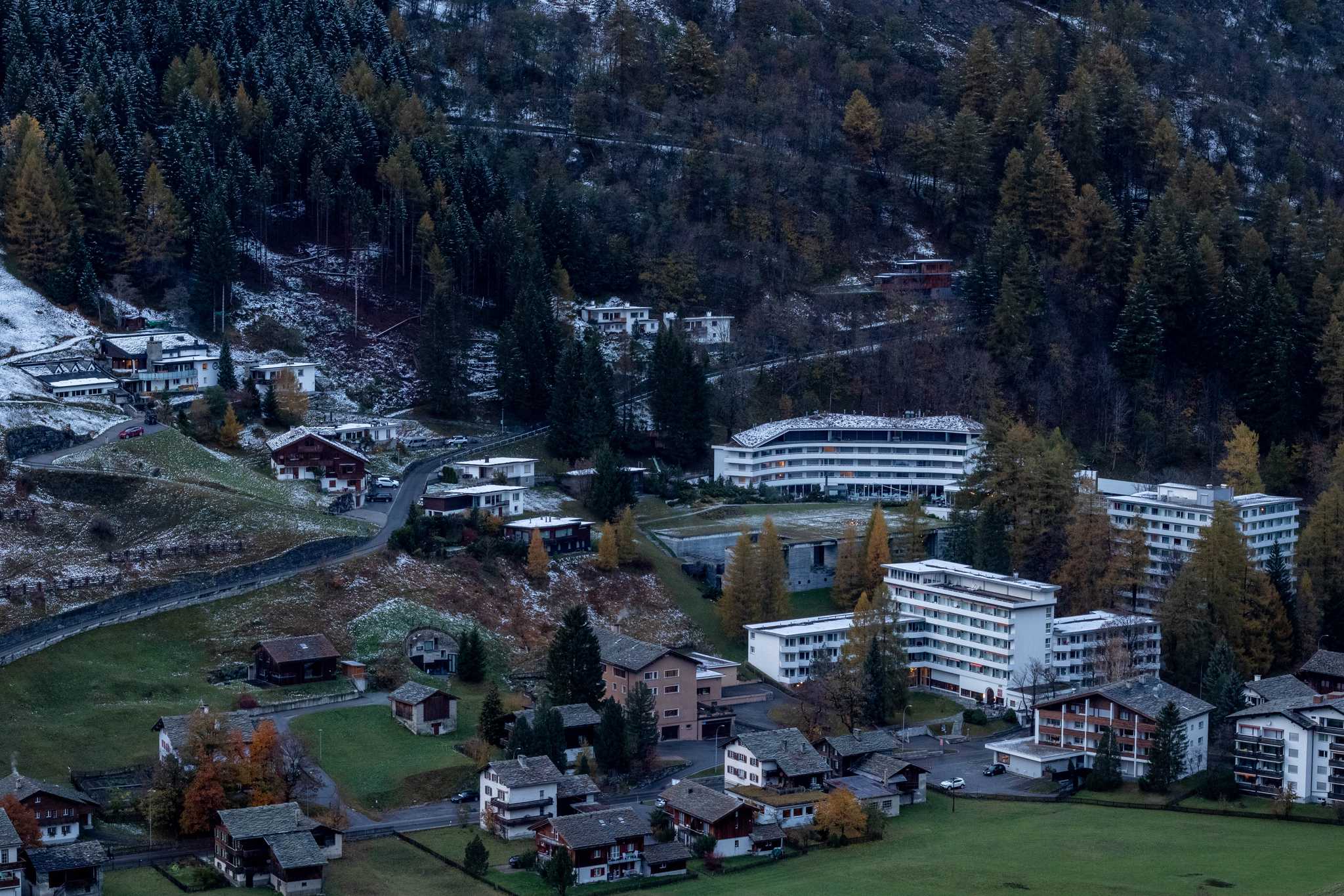 Itinerary stop at 7132 Therme on private day trip from Zurich