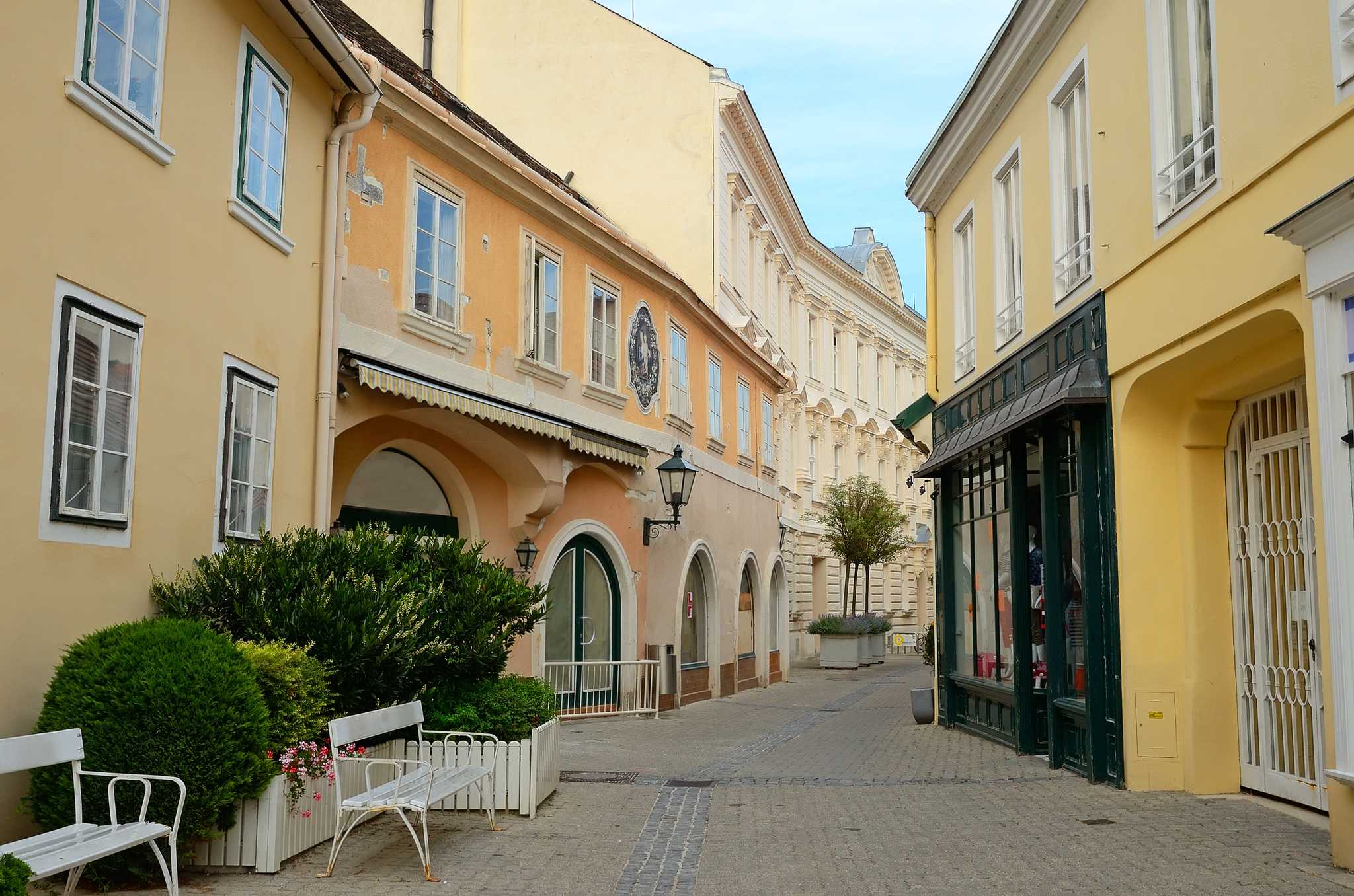 ArrĂȘt de l'itinĂ©raire Ă Baden bei Wien lors d'une excursion privĂ©e d'une journĂ©e depuis Vienna