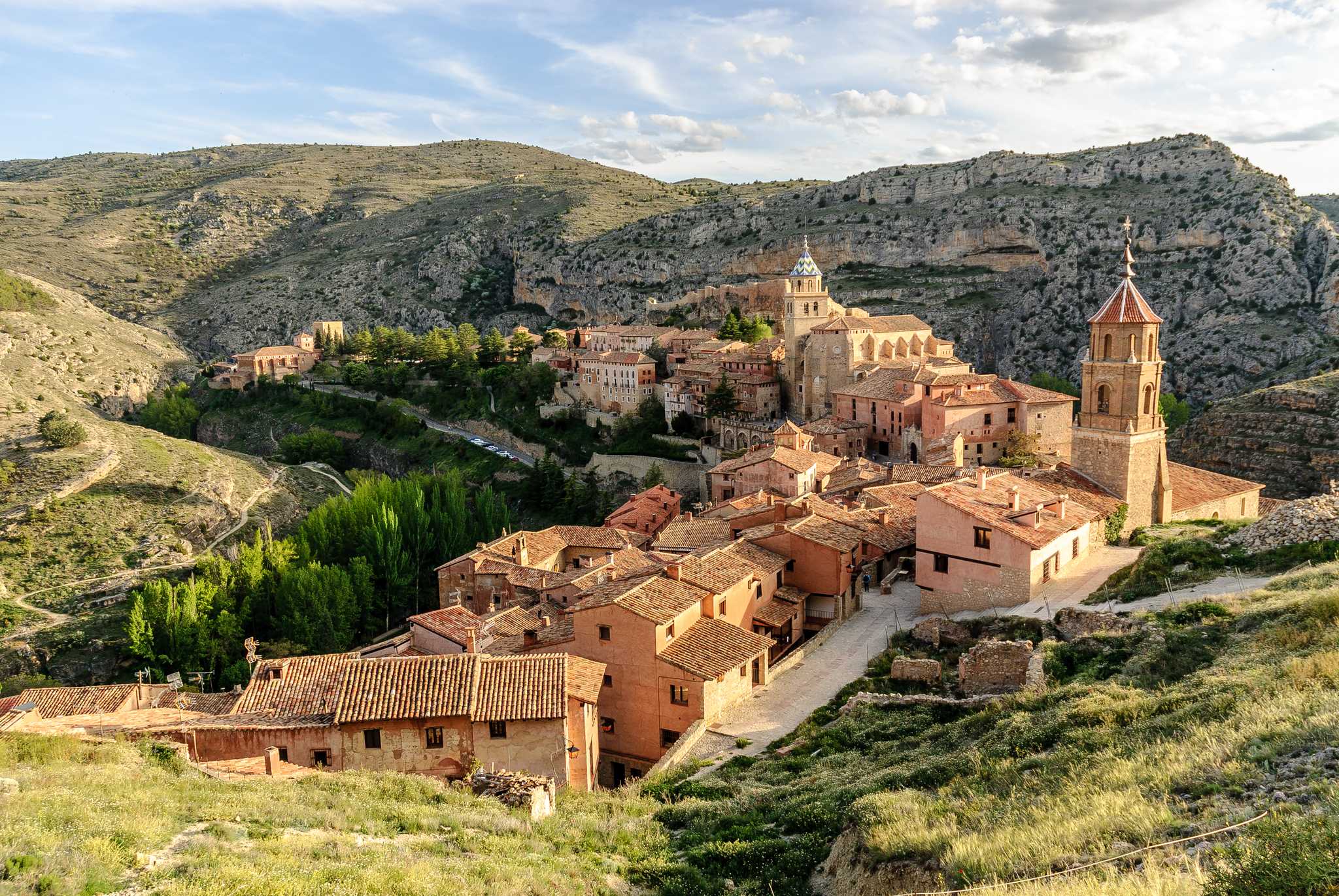 Itinerary stop at Albarracin on private day trip from Valencia