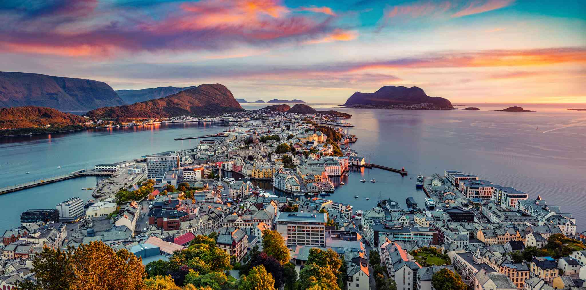 Alesund 의 경치 - Bergen 에서 출발하는 개인 day trip - 사진 3
