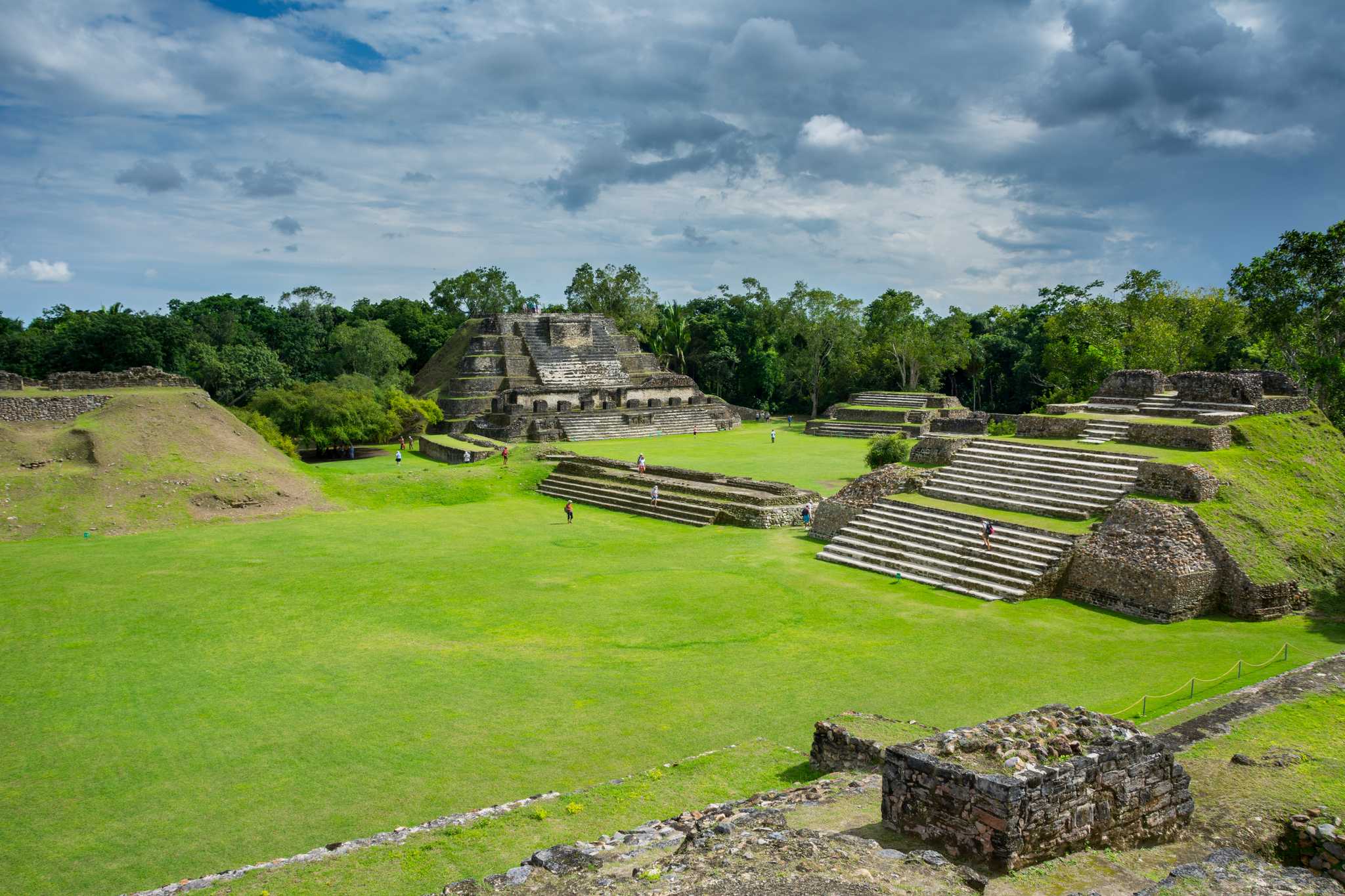 Arrêt de l'itinéraire à Altun Ha lors d'une excursion privée d'une journée depuis Belize City