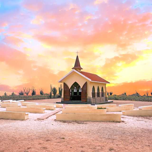 Oranjestad to Alto Vista Chapel and Gold Mill Ruins Day Trip