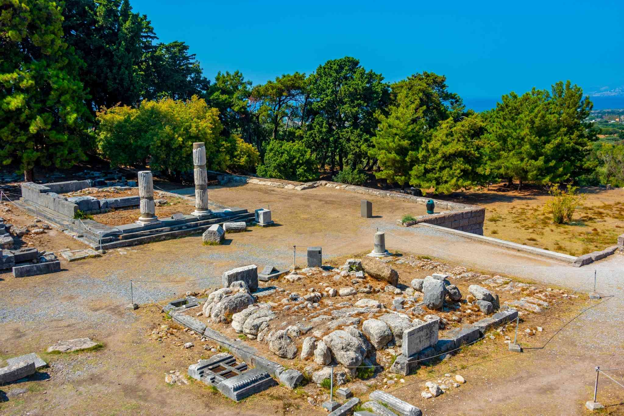 Scenic view of Asclepieion at Kos - private day trip from Kos - photo 1