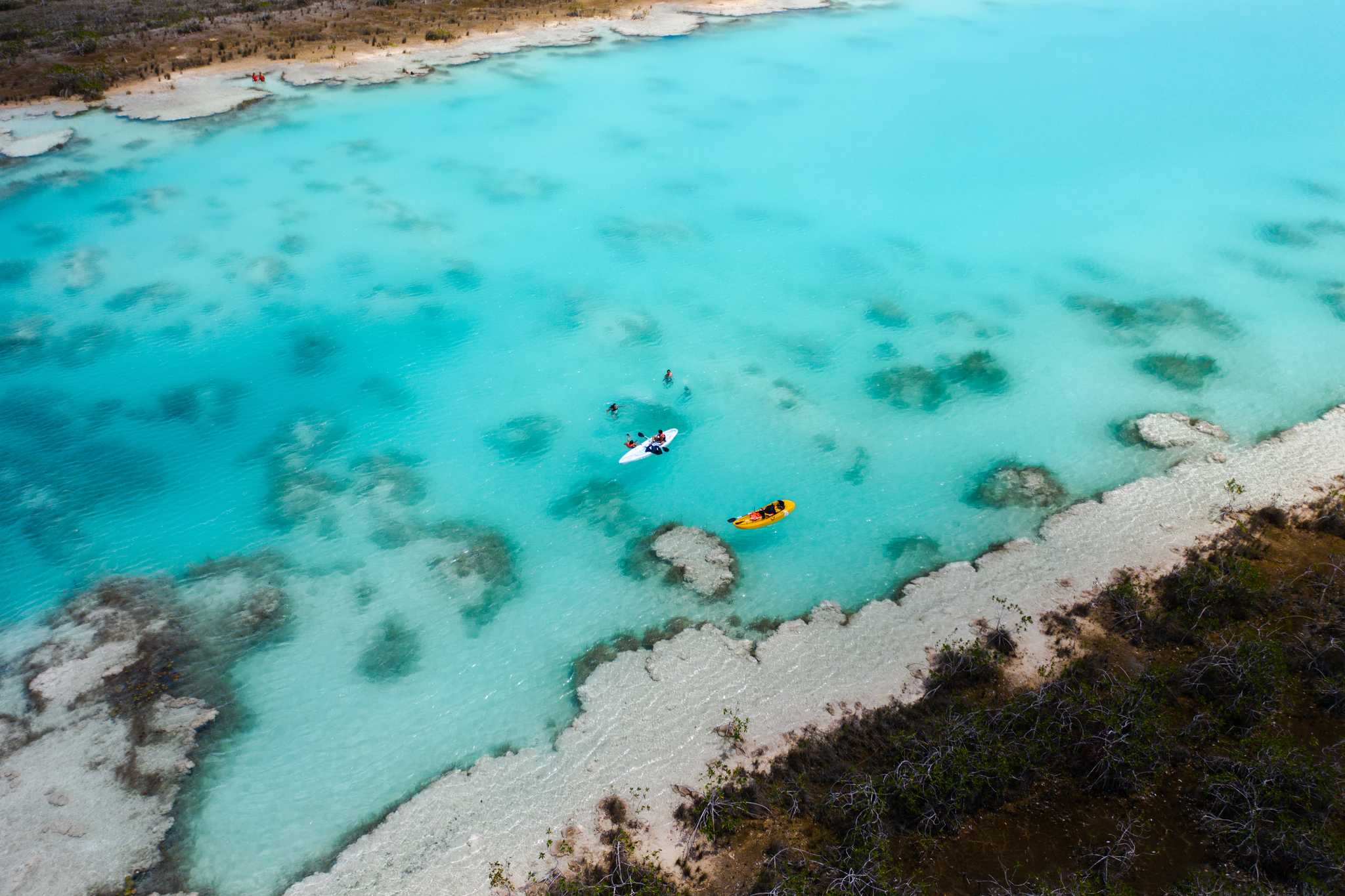Parada no itinerário em Bacalar em viagem particular de um dia a partir de Chetumal