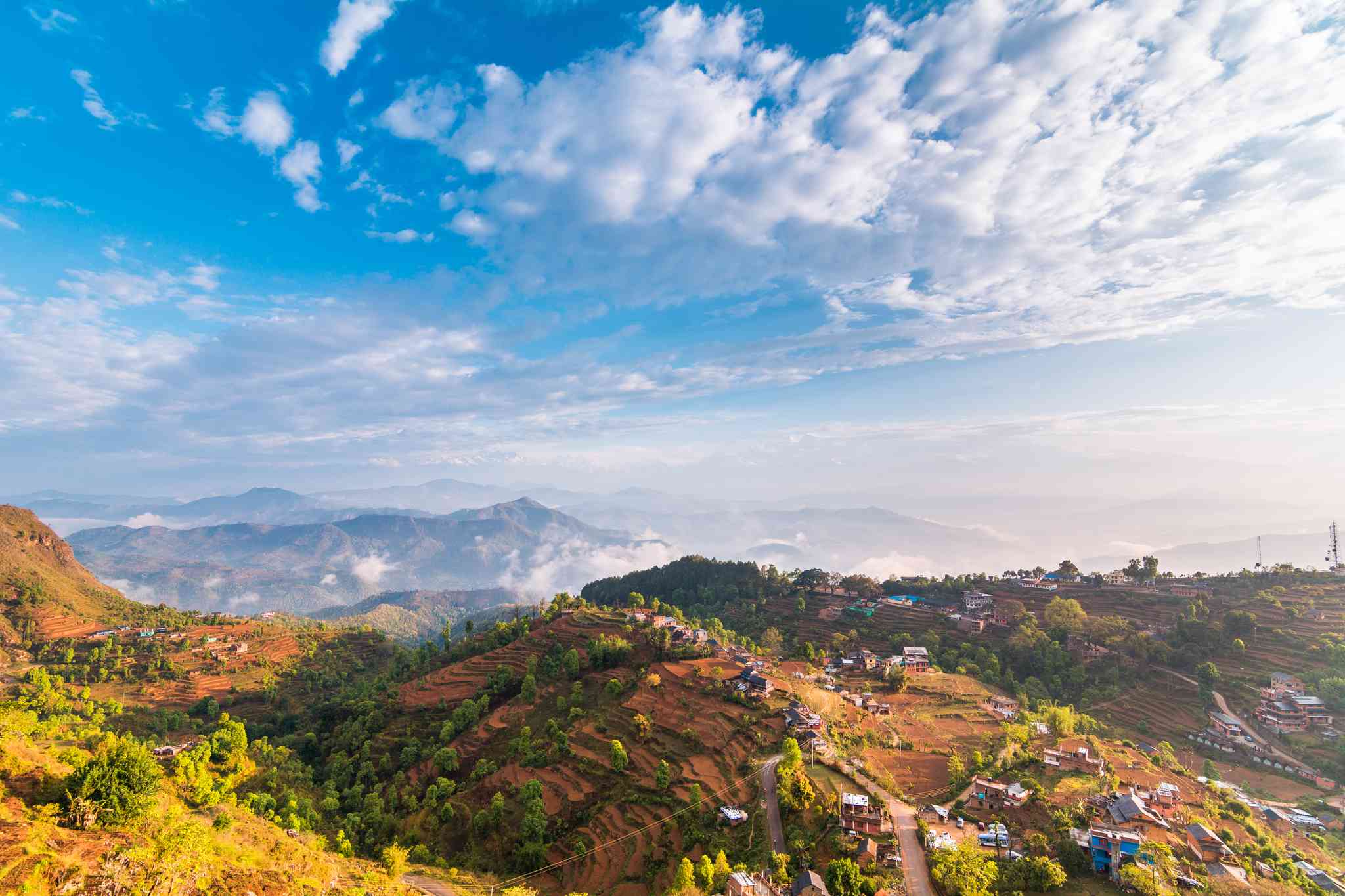 Blick auf die Landschaft von Bandipur - private Tagesreise von Ramechhap - Foto 2