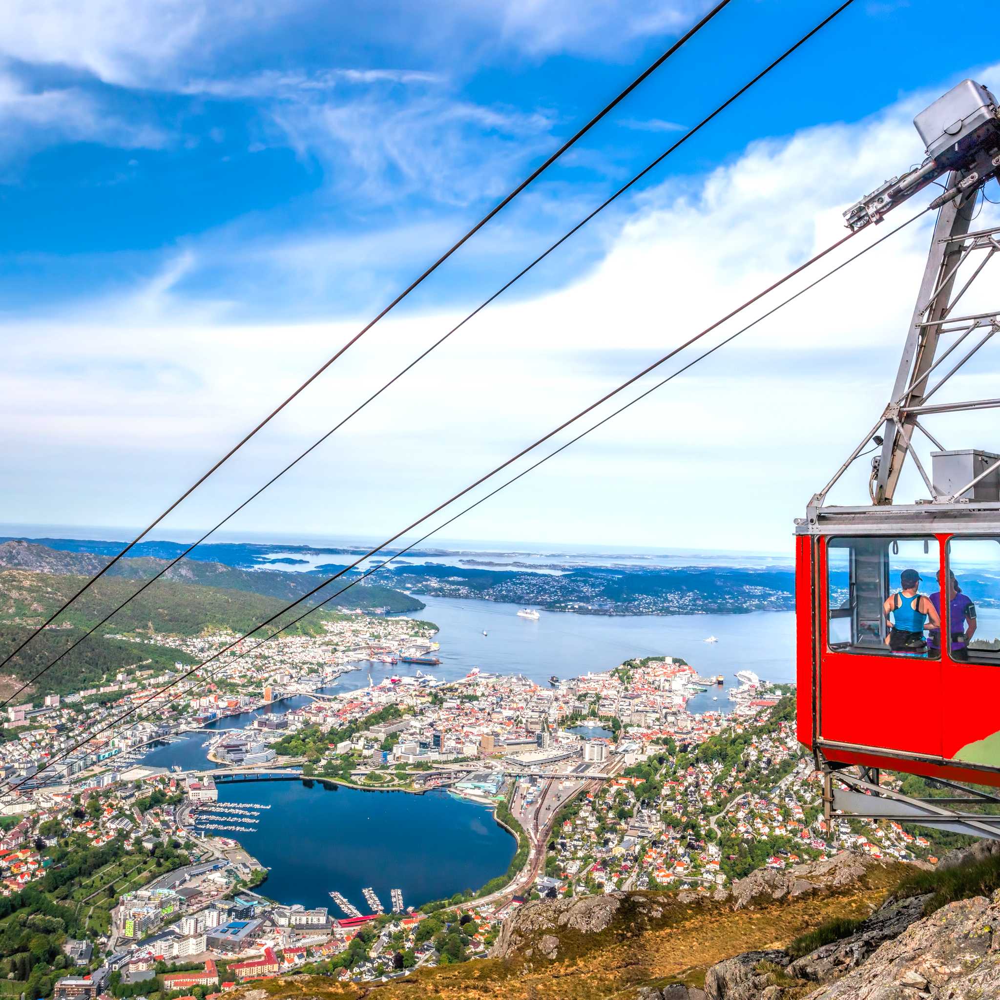 Private car transfers in Norway from Bergen Airport