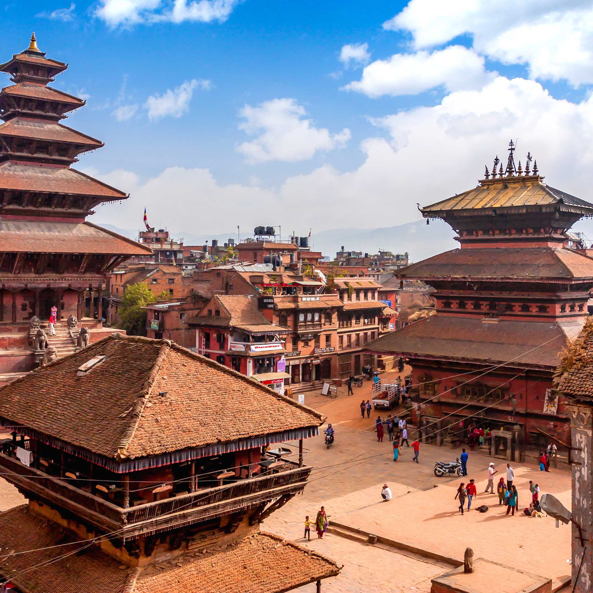 Private car transfers in Nepal from Bhaktapur