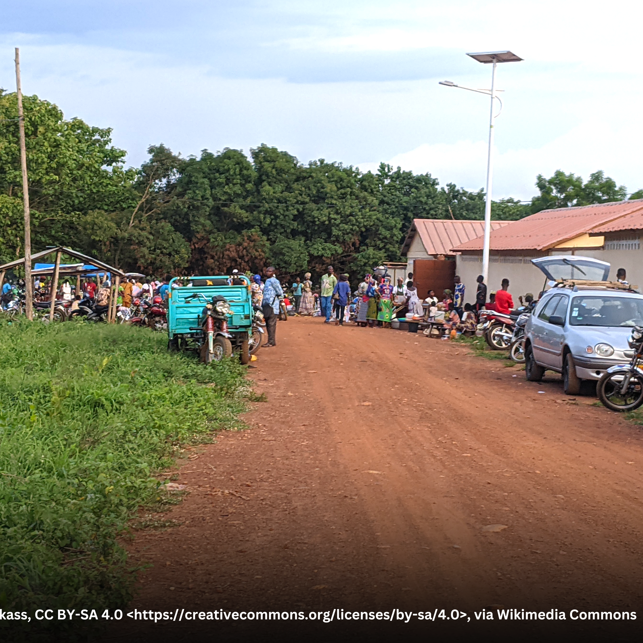 Private car transfers in Togo from Blitta