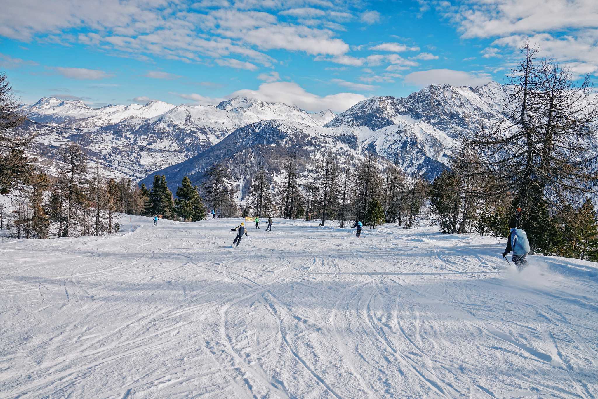 Private Autotransferdienste in Claviere - malerische Aussicht auf Claviere in Italien