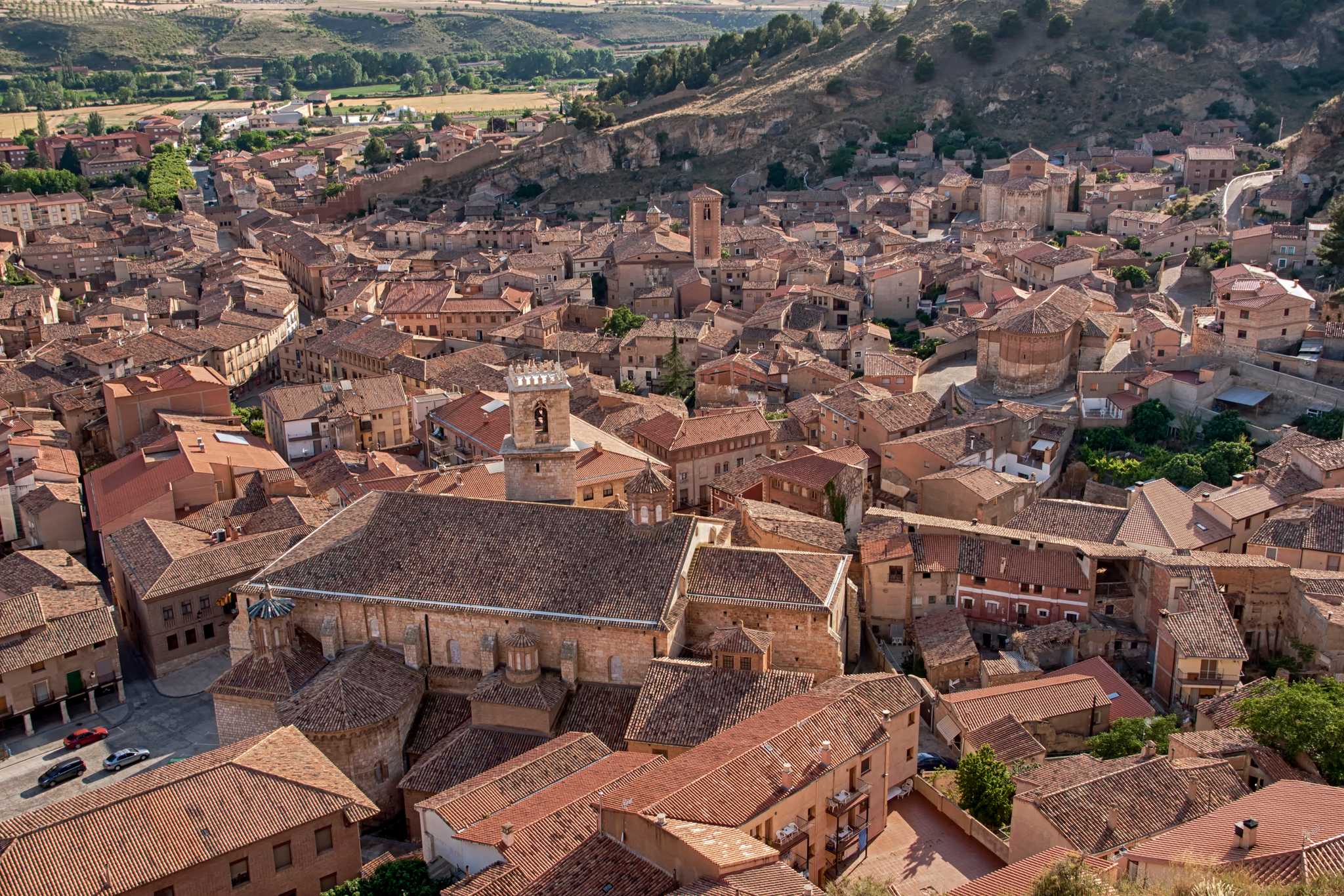 行程在私人 日游 从 Zaragoza 到 Daroca 的 停靠点