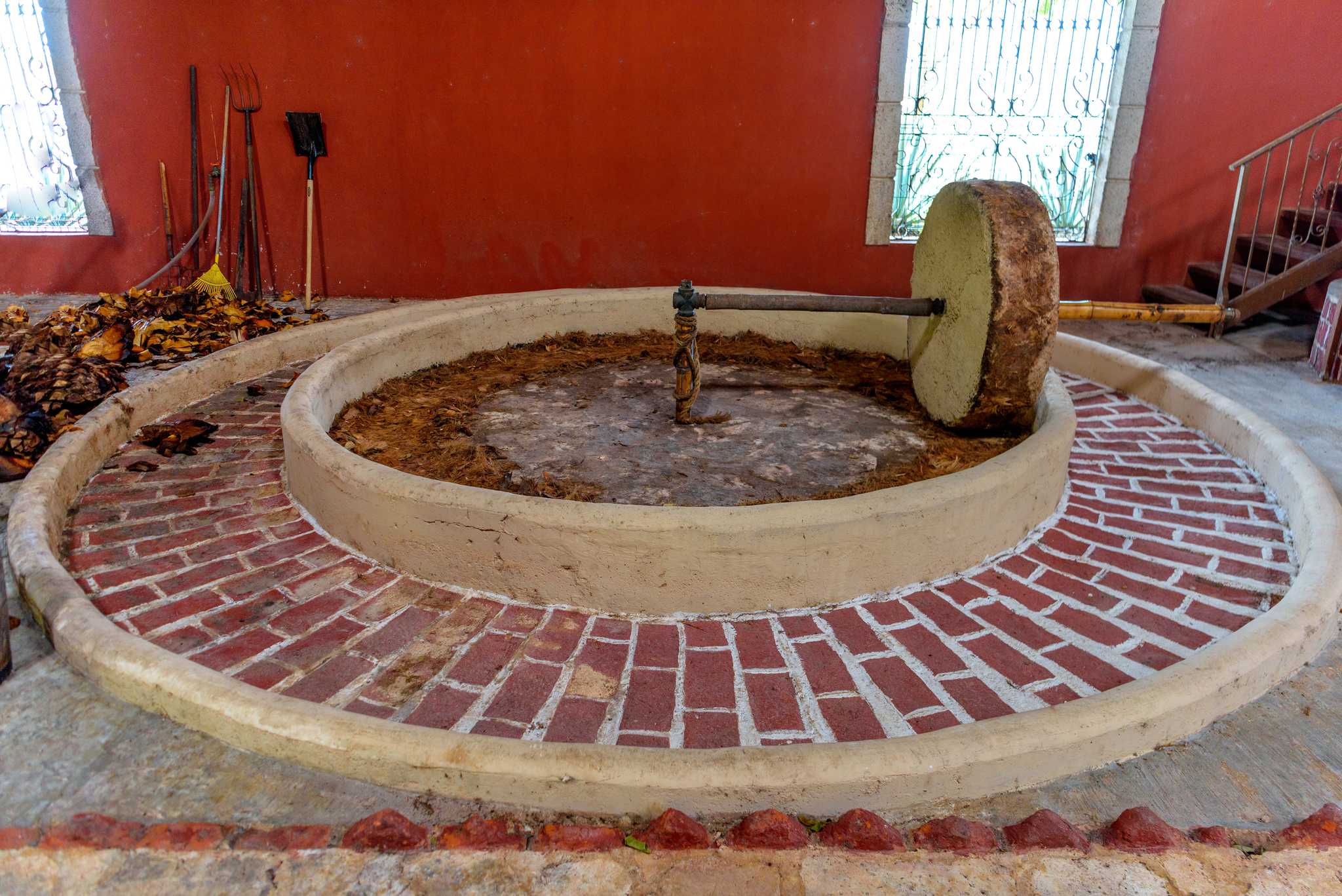 Itinerary stop at Destileria La Rojena on private day trip from Guadalajara