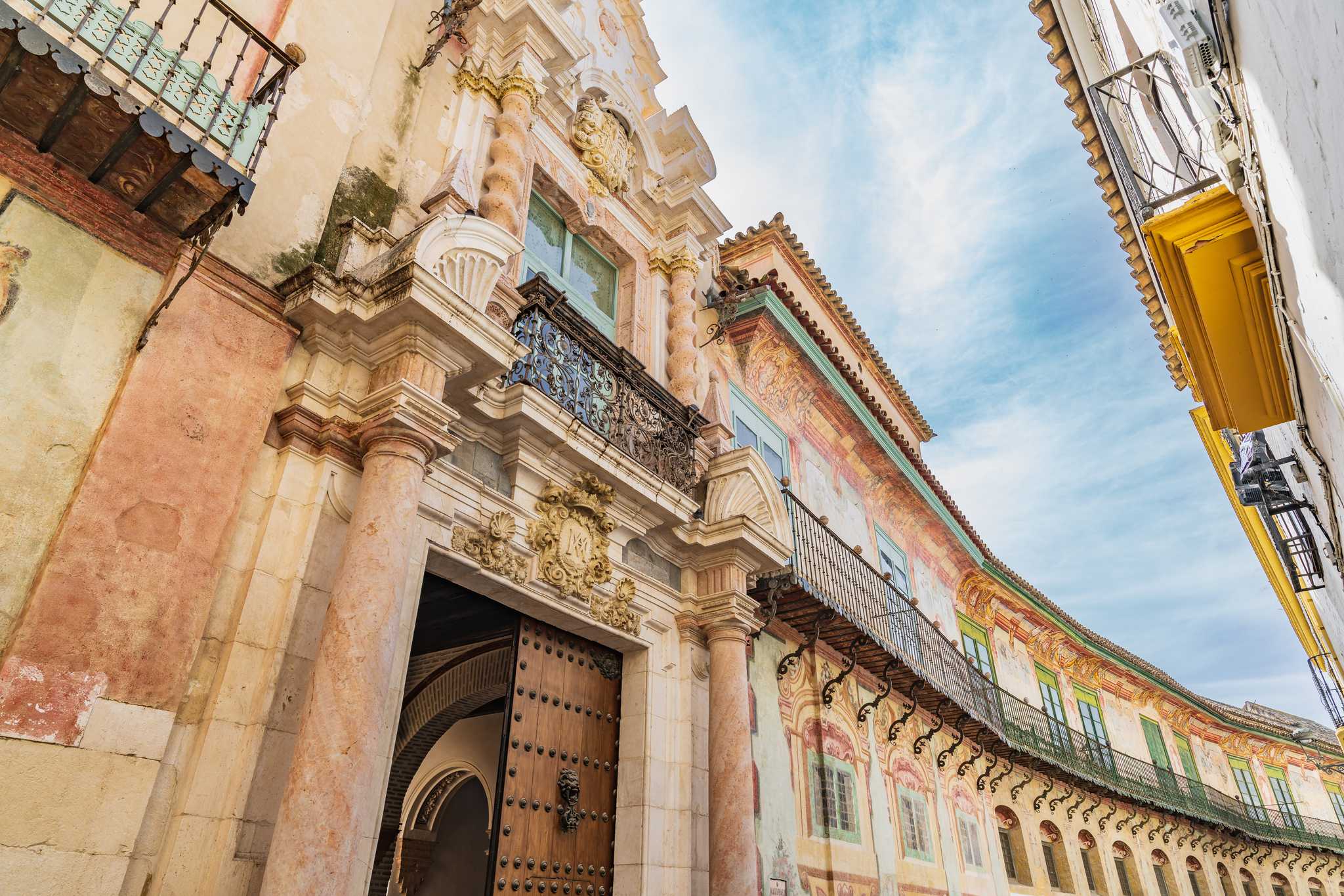 Reiseroute Stop in Ecija auf privatem Tagesausflug von Seville