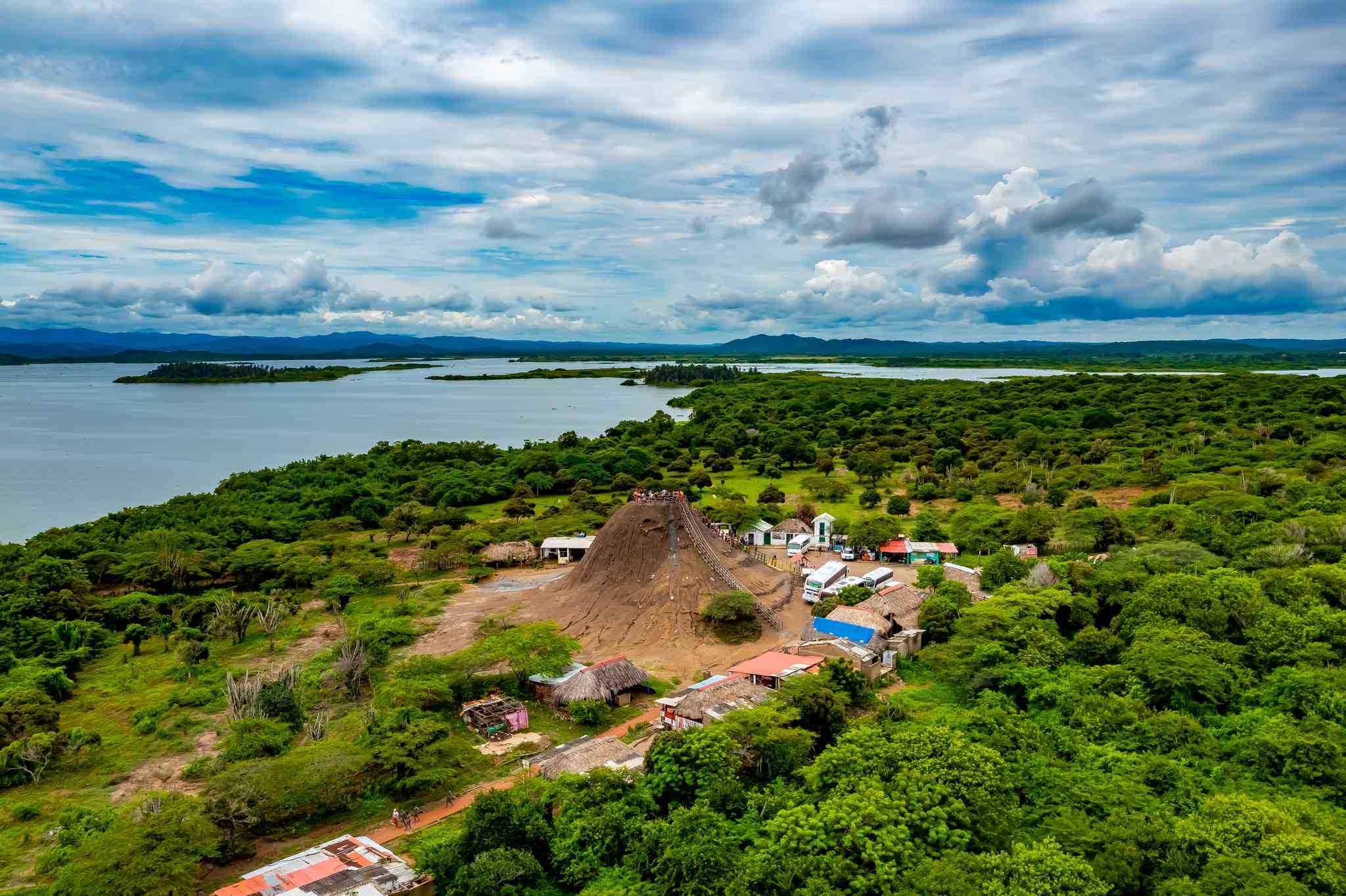Scenic view of El Totumo Mud Volcano - private day trip from Cartagena - photo 2
