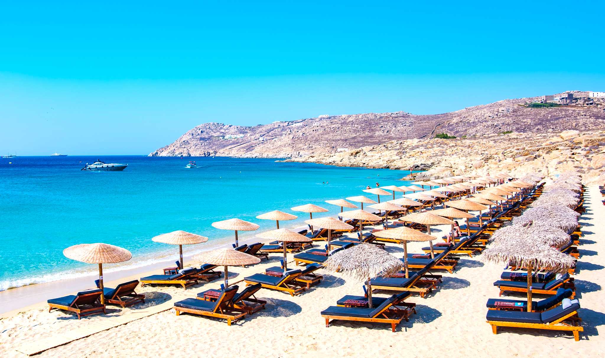 Mykonos to Elia and Kalafati: Private day trip