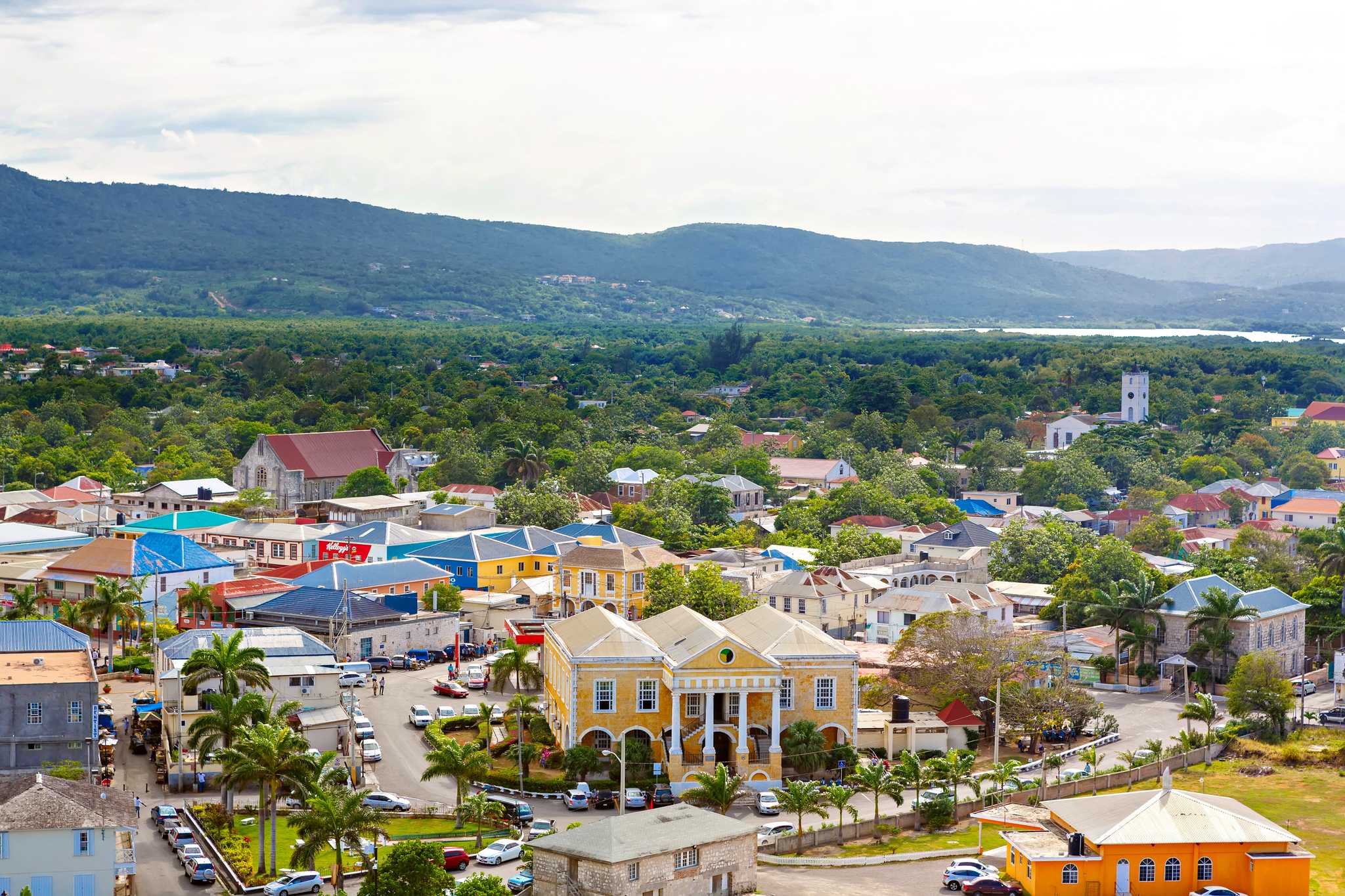 Itinerary stop at Falmouth on private day trip from Montego Bay