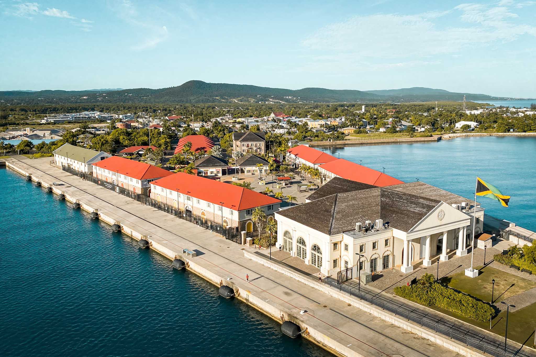Itinerary stop at Falmouth on private day trip from Montego Bay