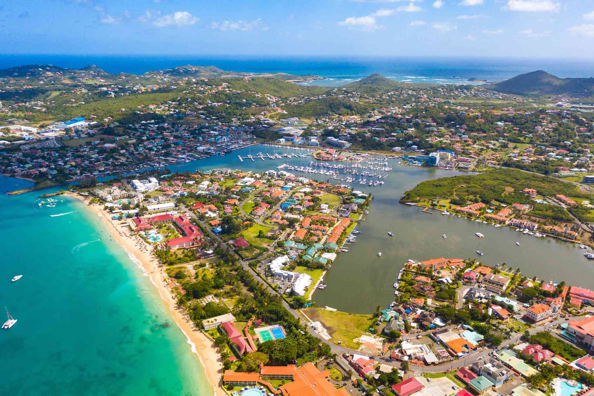 카스트리 의 경치 - Gos Islet, St. Lucia 에서 출발하는 개인 day trip - 사진 7