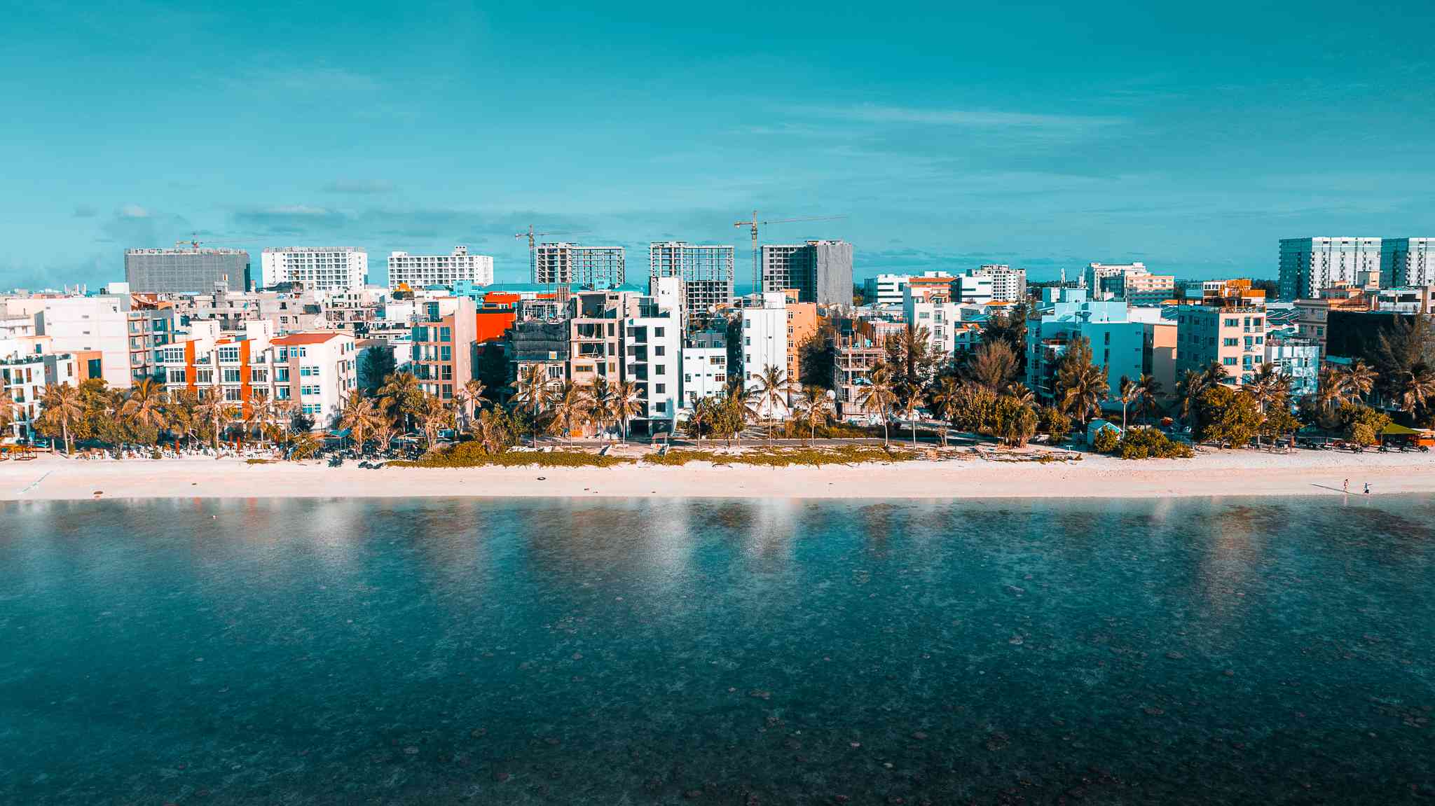 Blick auf die Landschaft von Hulhumale - private Tagesreise von Male - Foto 3