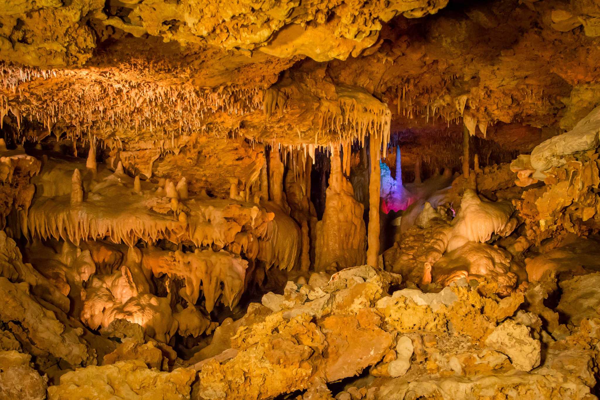 Visit Inner Space Cavern on the way from austin-tx-us to galveston-tx-us with Daytrip