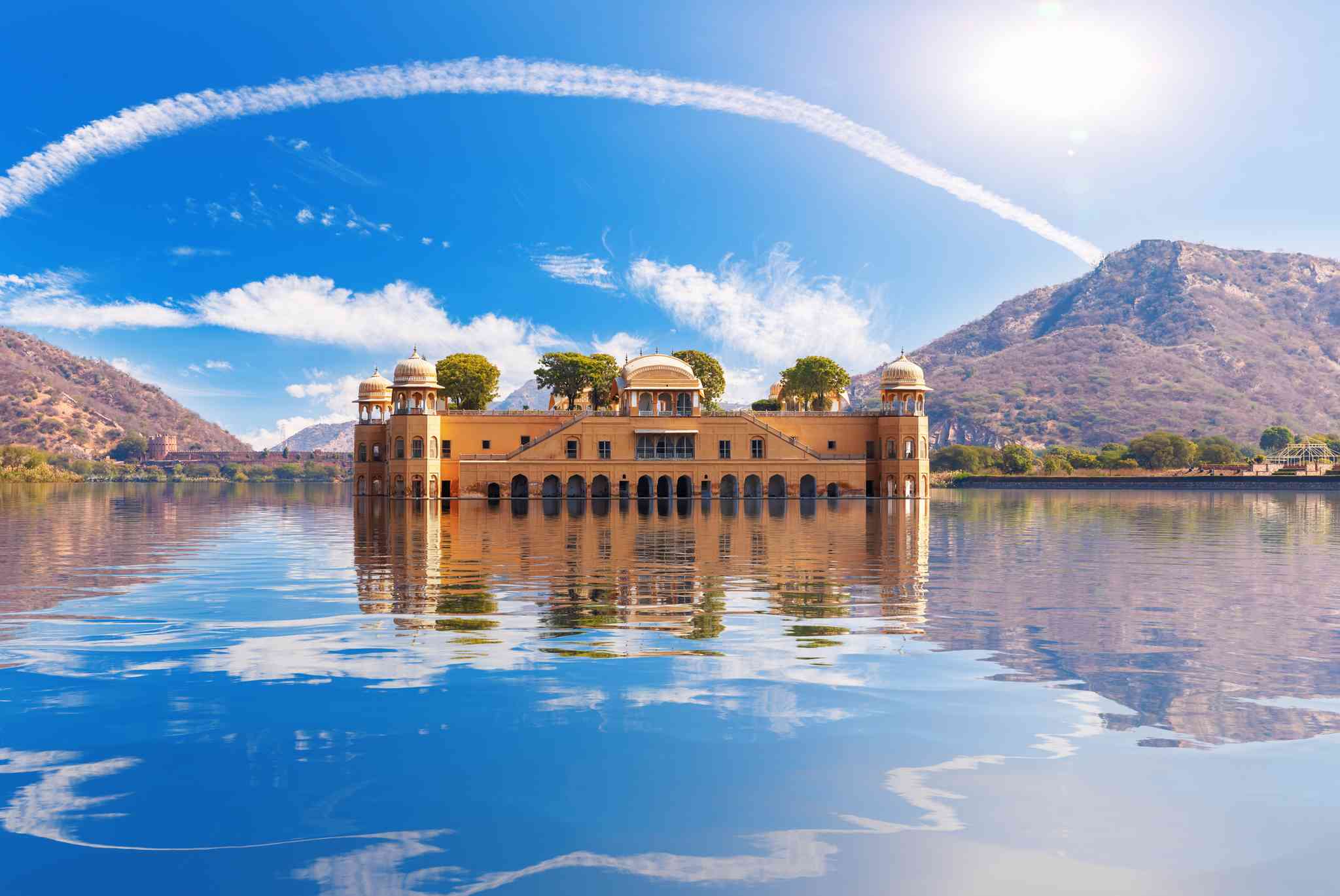 Blick auf die Landschaft von Udaipur - private Tagesreise von Jaipur  - Foto 5