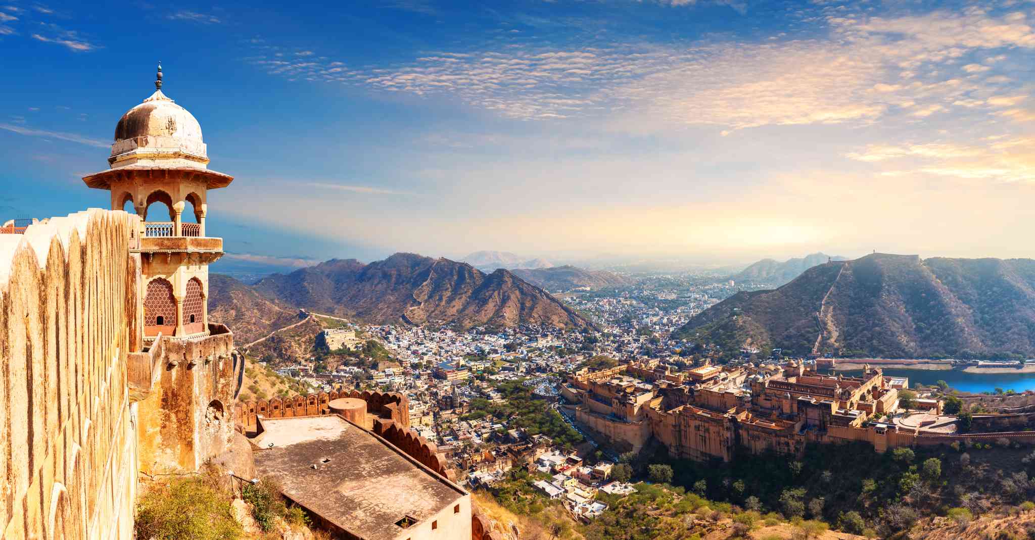 Blick auf die Landschaft von Udaipur - private Tagesreise von Jaipur  - Foto 6