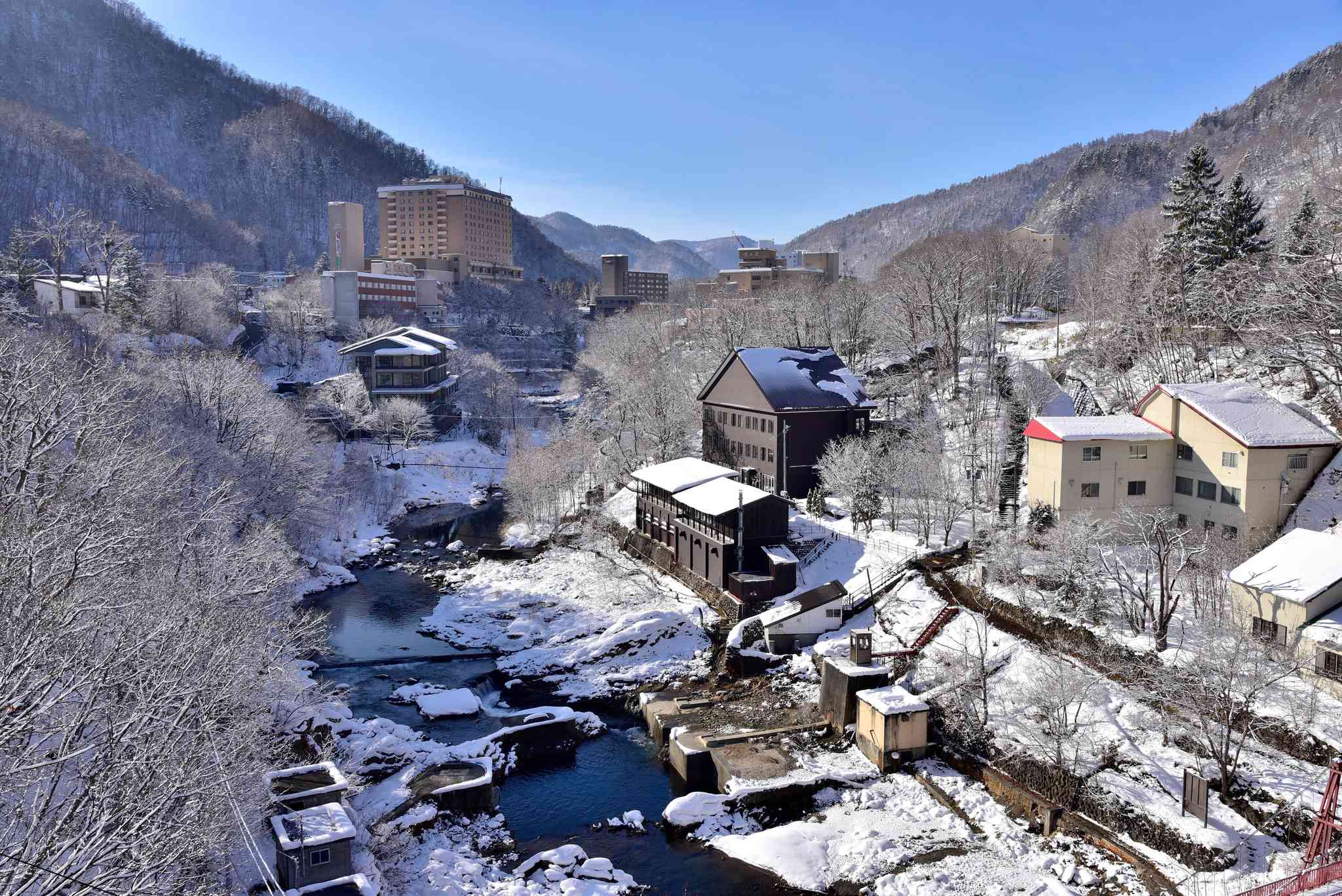 Blick auf die Landschaft von Jozankei-Onsen - private Tagesreise von New Chitose Airport - Foto 3