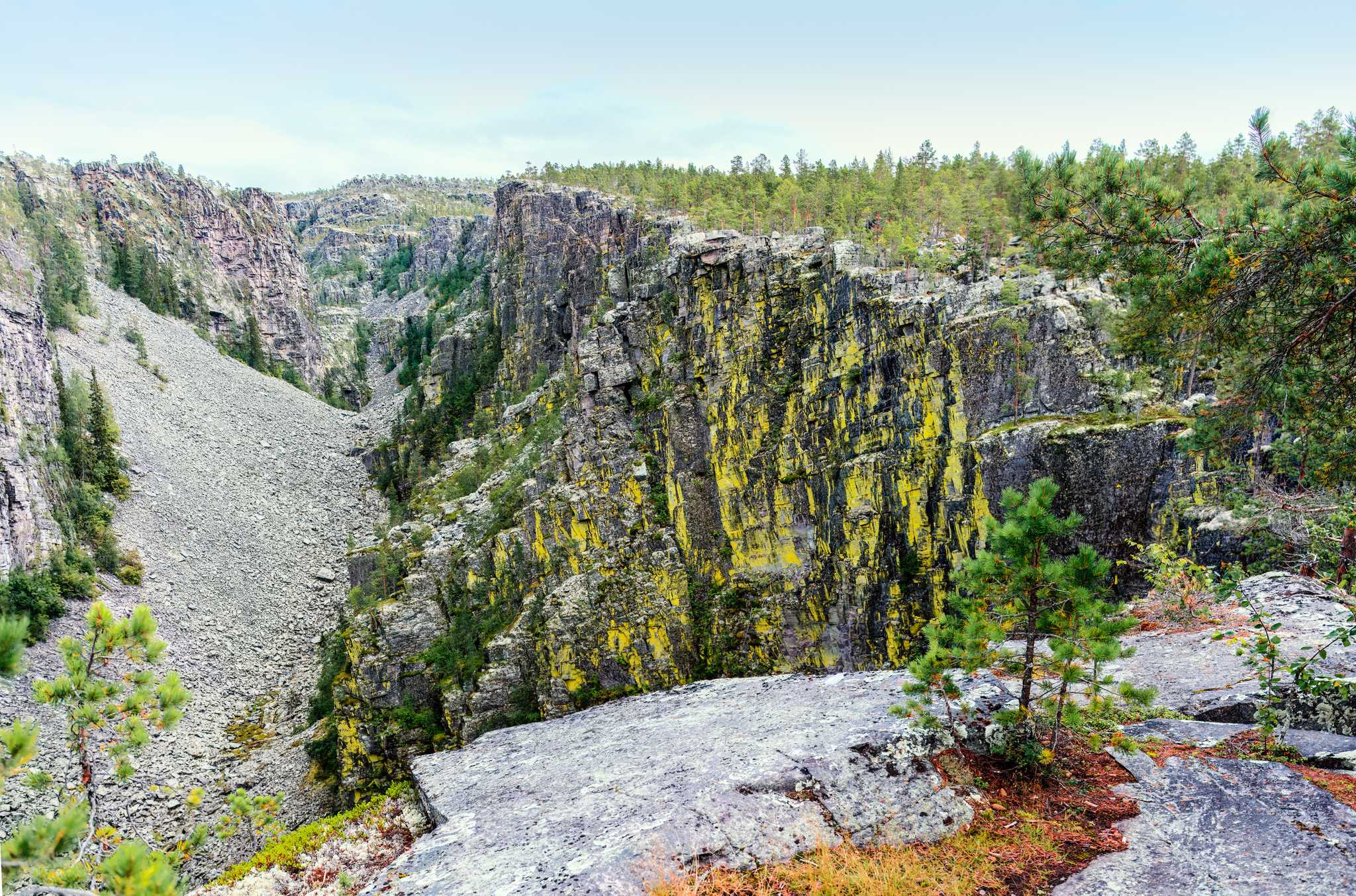 Visit Jutulhogget Canyon on the way from oslo-no to roros-no with Daytrip