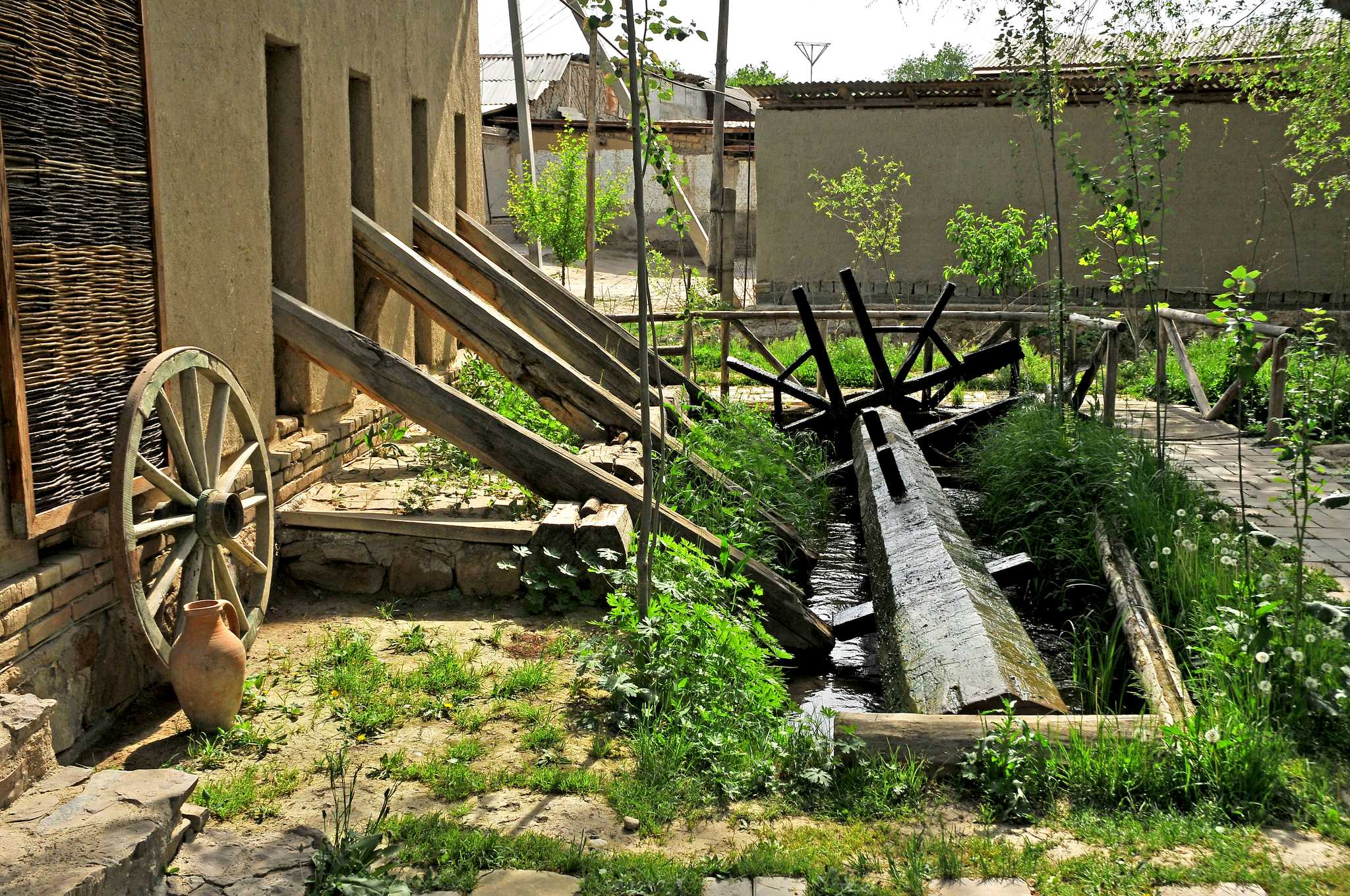 Konigil Village and Meros paper Mill