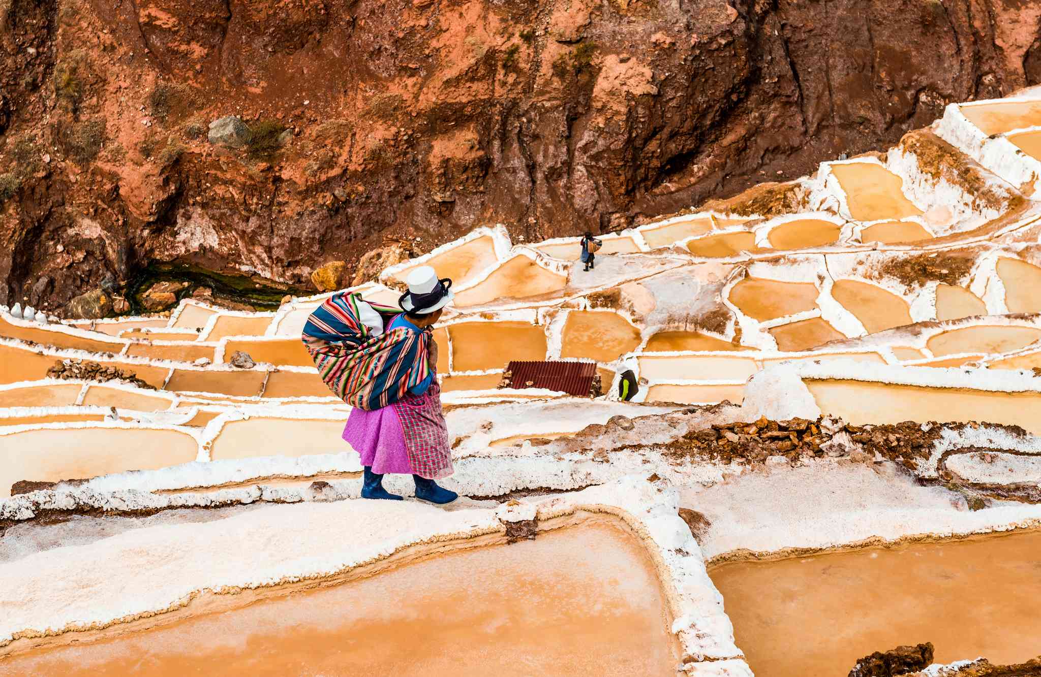 Blick auf die Landschaft von Maras Salzminen - private Tagesreise von Cusco - Foto 3