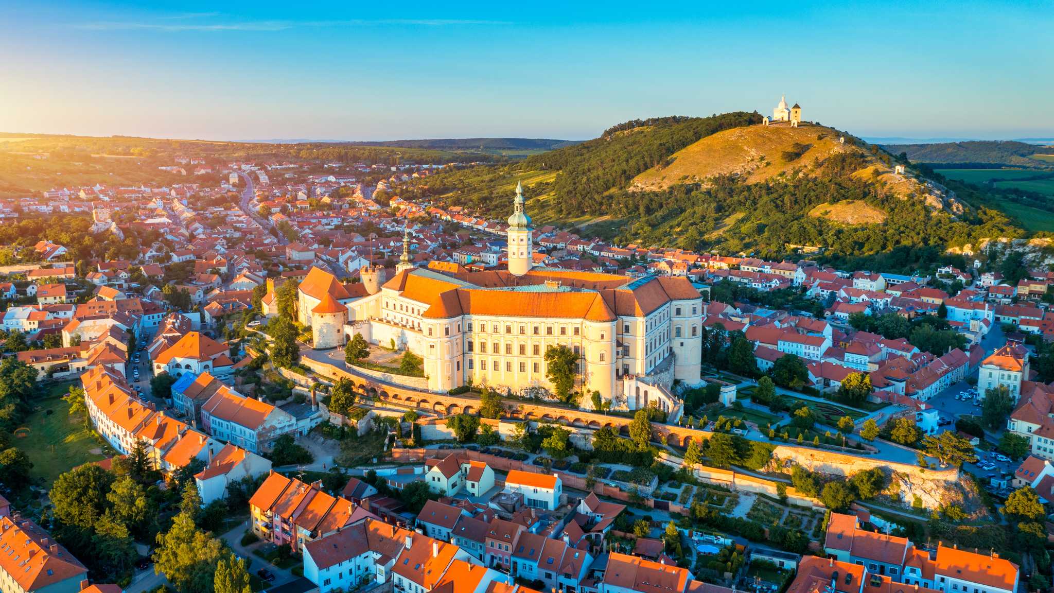 Reiseroute Stop in Mikulov auf privatem Tagesausflug von Brno