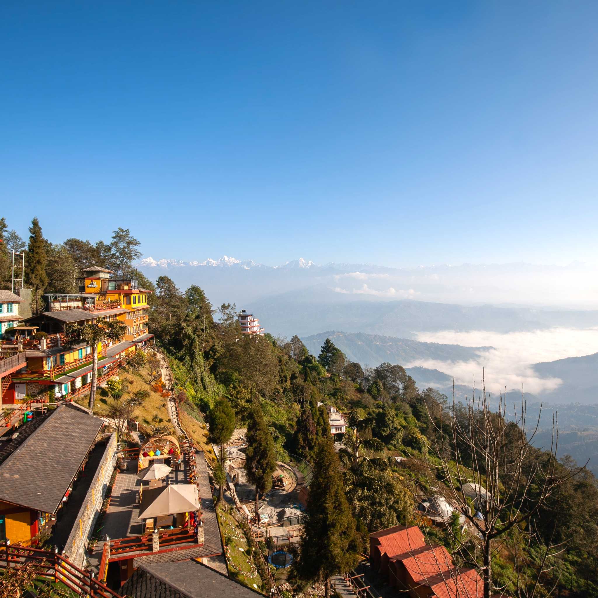 Private car transfers in Nepal from Nagarkot