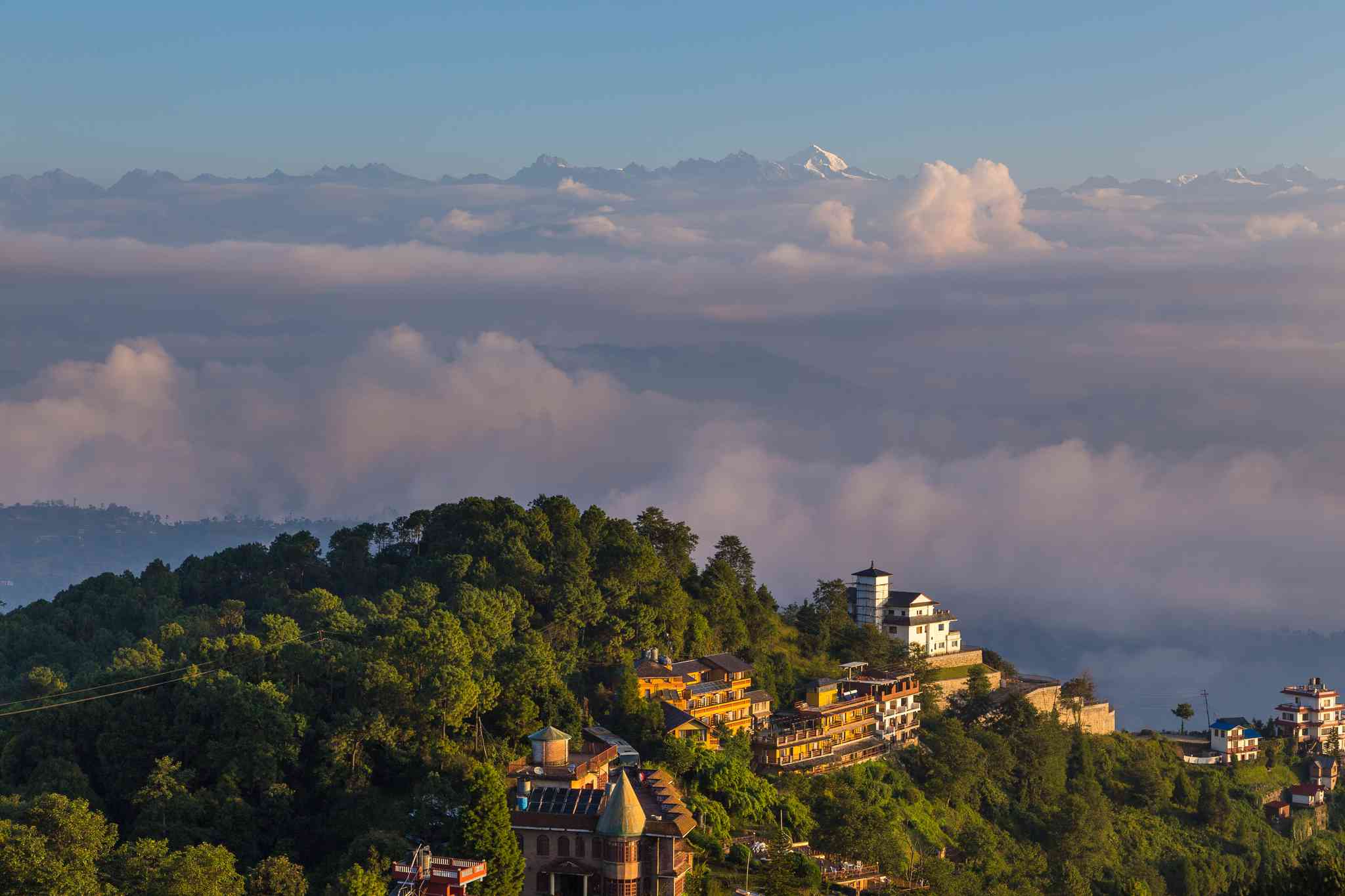 Blick auf die Landschaft von Nagarkot - private Tagesreise von Kathmandu - Foto 2