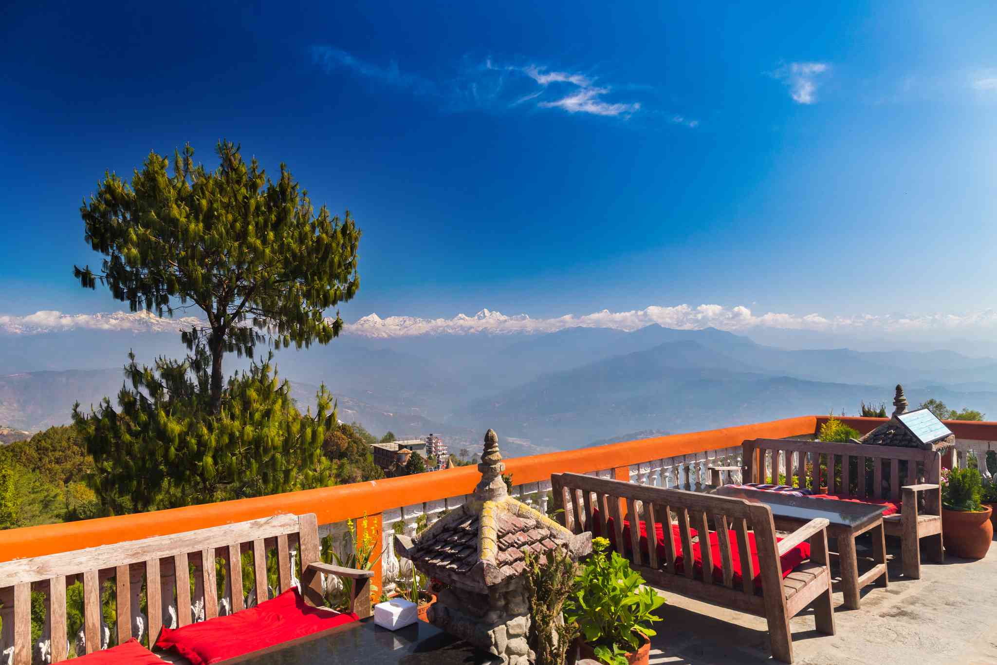 Blick auf die Landschaft von Nagarkot - private Tagesreise von Kathmandu - Foto 3