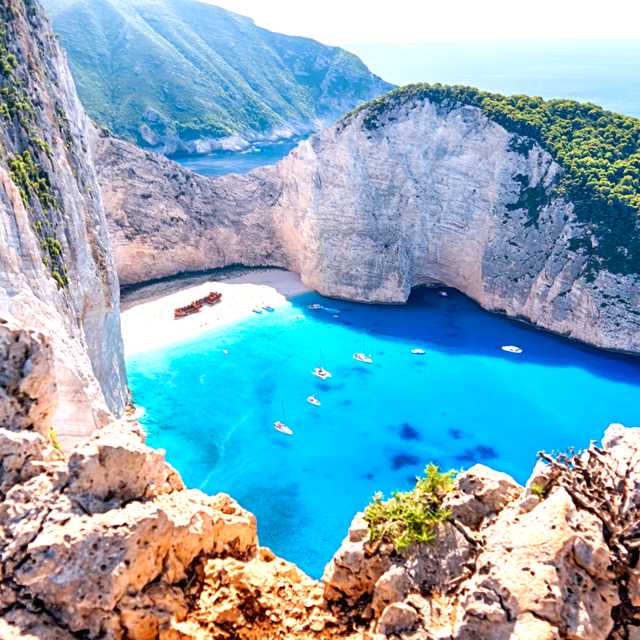 Zakinthos to Navagio Beach and Anafonitria: Private day trip