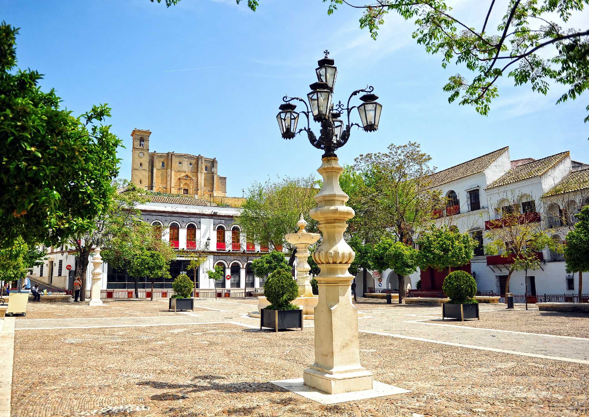 Reiseroute Stop in Osuna auf privatem Tagesausflug von Seville