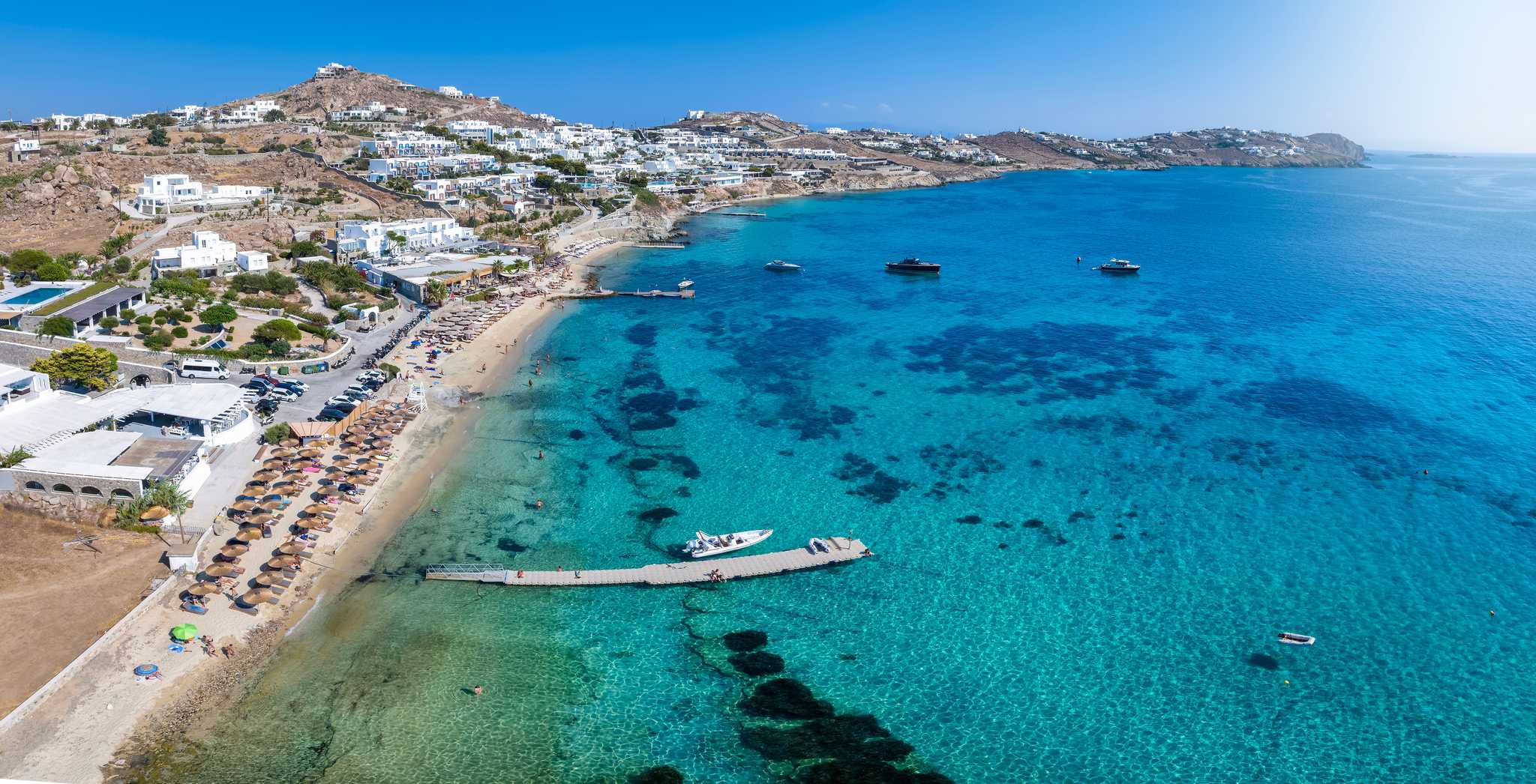 Mykonos Grand Hotel & Resort में निजी कार स्थानांतरण सेवाएं - ग्रीस में Mykonos Grand Hotel & Resort का दर्शनीय दृश्य