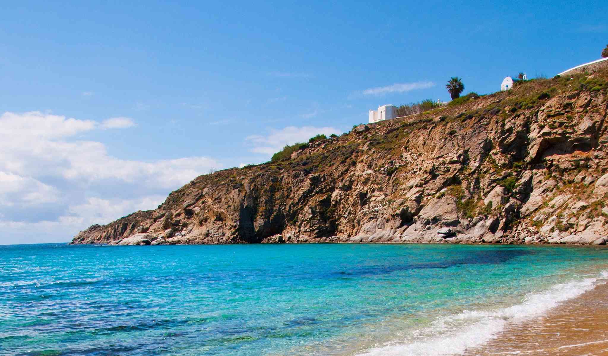 Vacker vy över Mykonos International Airport - privat dagsutflykt från Paralia Kalo Livadi - foto 2