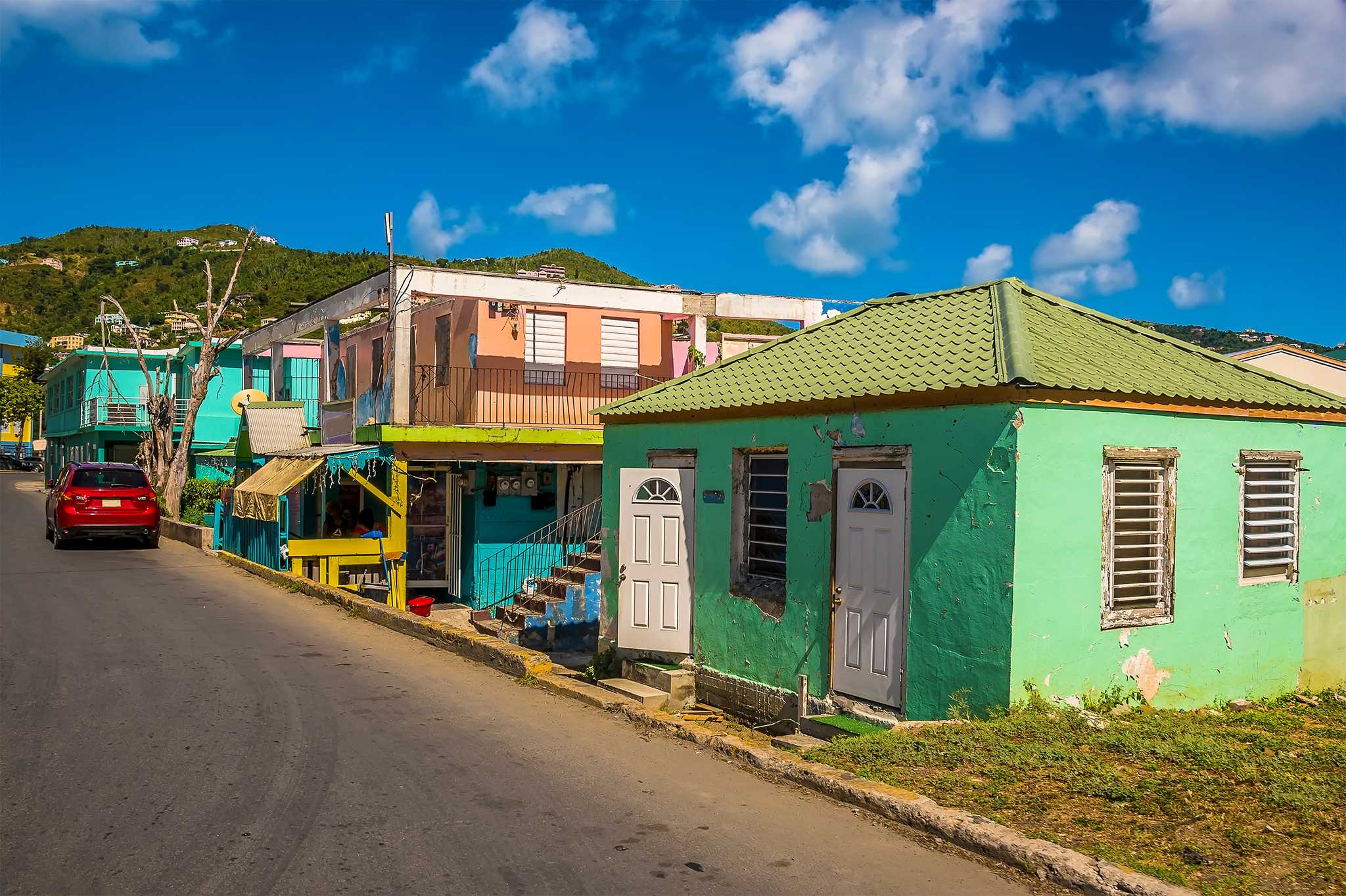 road-town-vg에서 wesley-will-vg으로 가는 길에 Daytrip 으로 Parham Town 방문하기