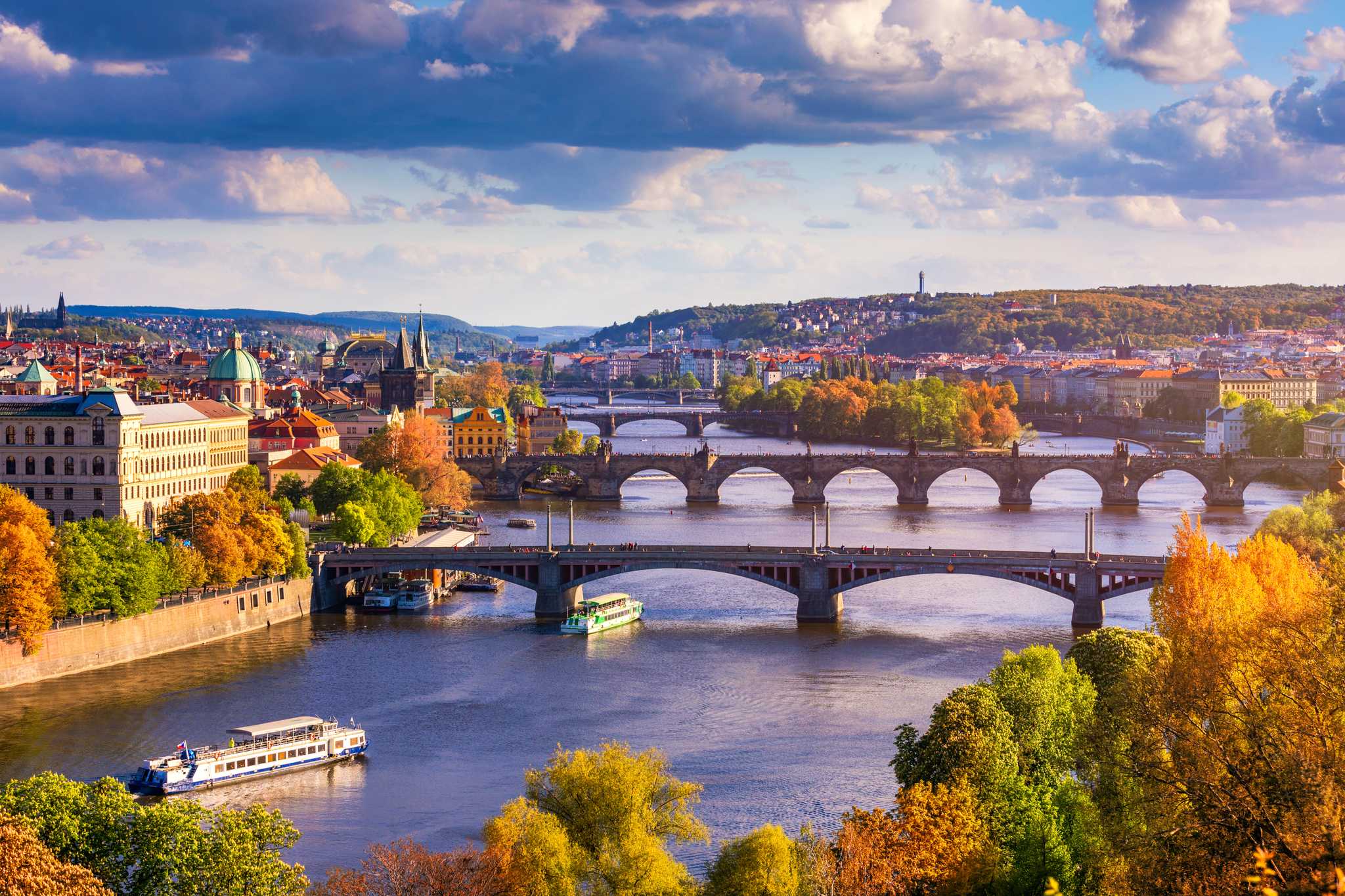 Parada del itinerario en Prague en excursión privada desde Bratislava