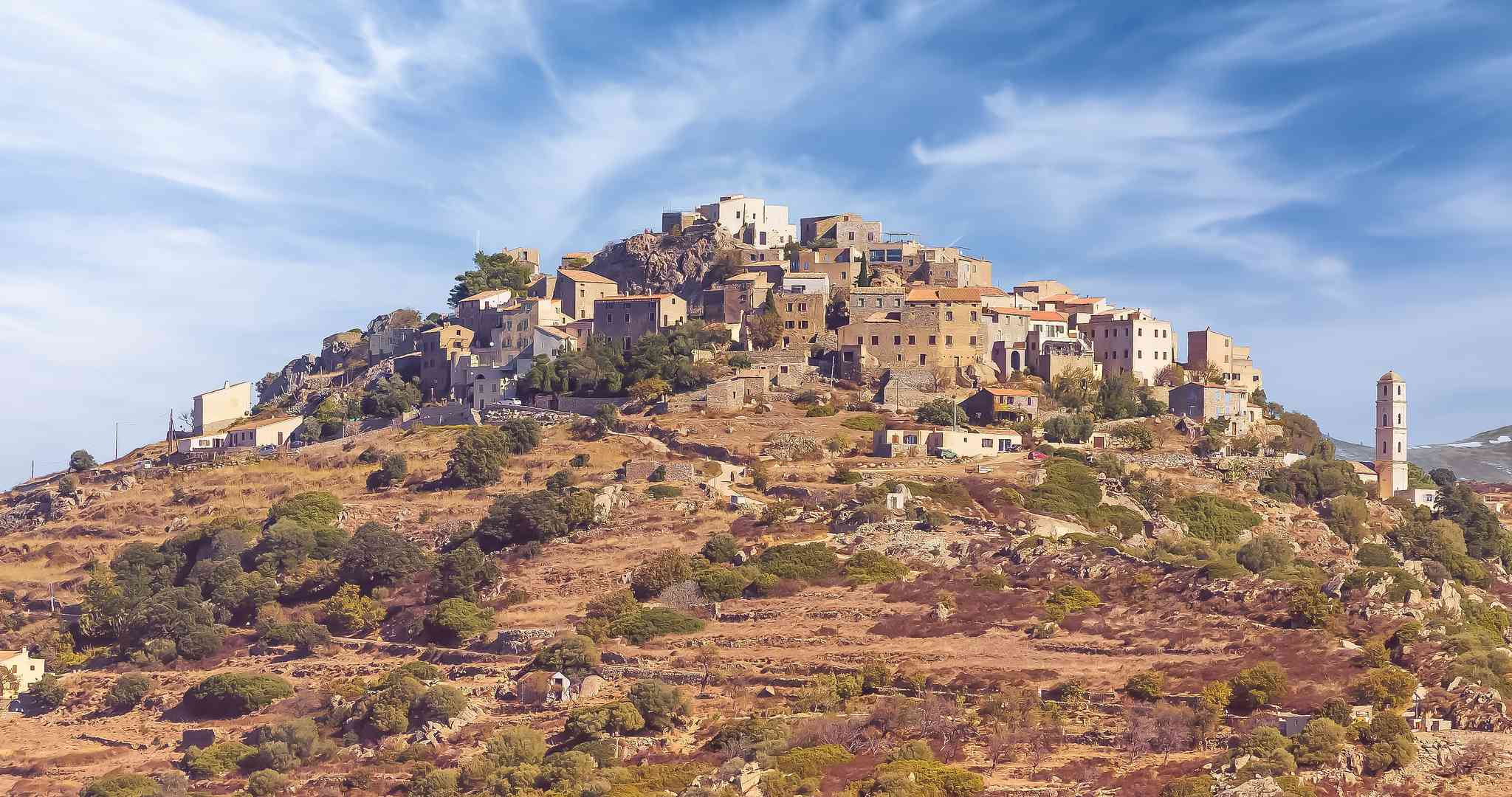 Vista panorámica de Sant'Antonino - excursión privada de un día desde Ajaccio - foto 2