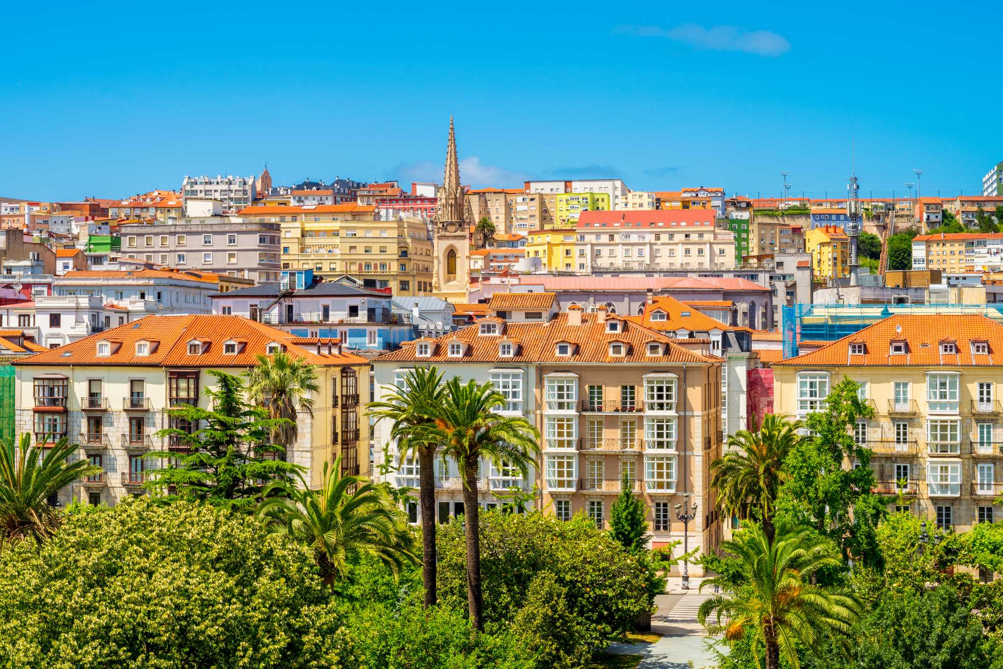 Itinerary stop at Santander on private day trip from Bilbao