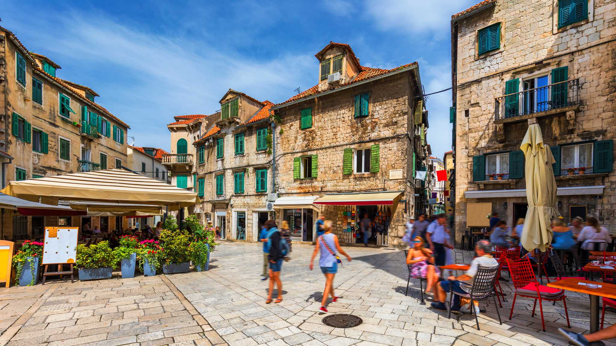 Itinerary stop at Split on private day trip from Zadar