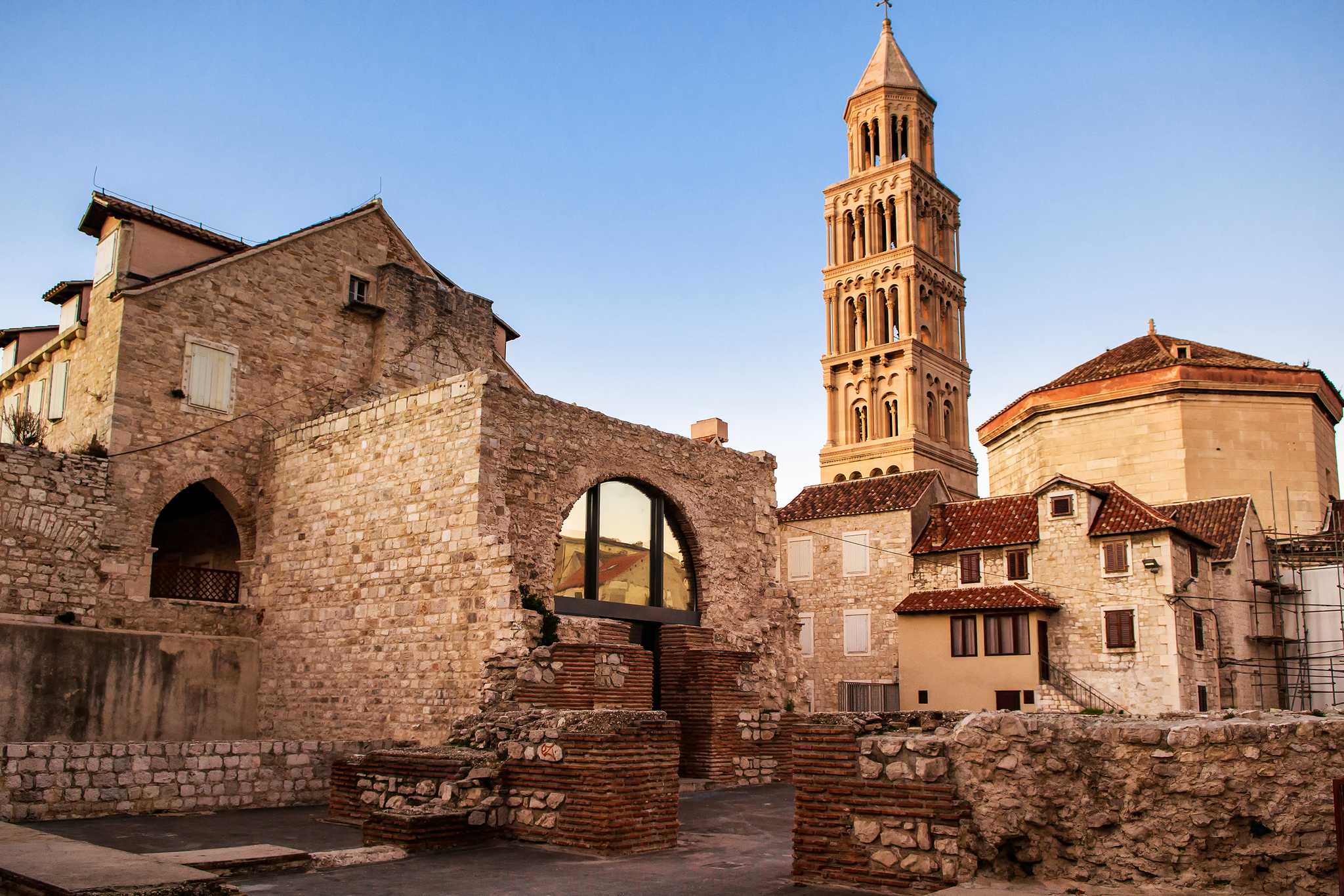 Itinerary stop at Split on private day trip from Zadar