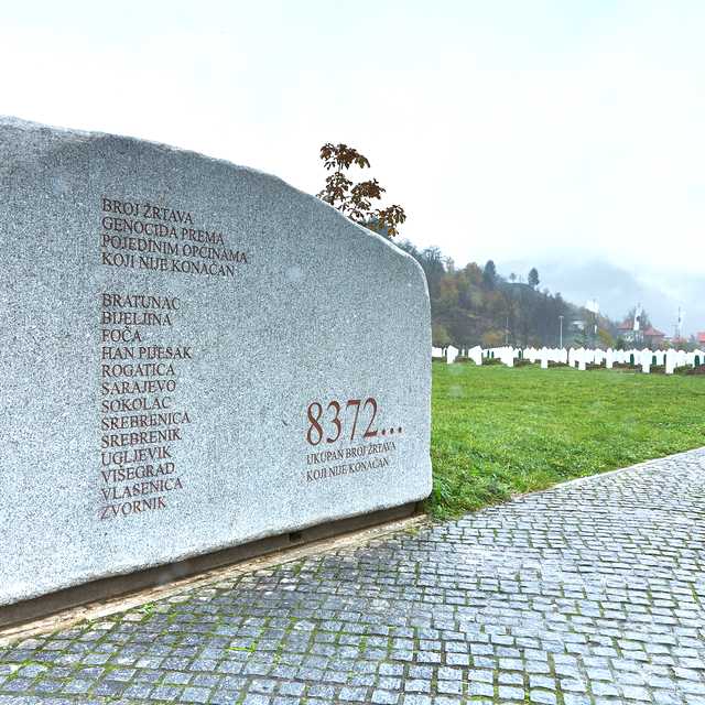 Sarajevo to Srebrenica Memorial Center: Private day trip