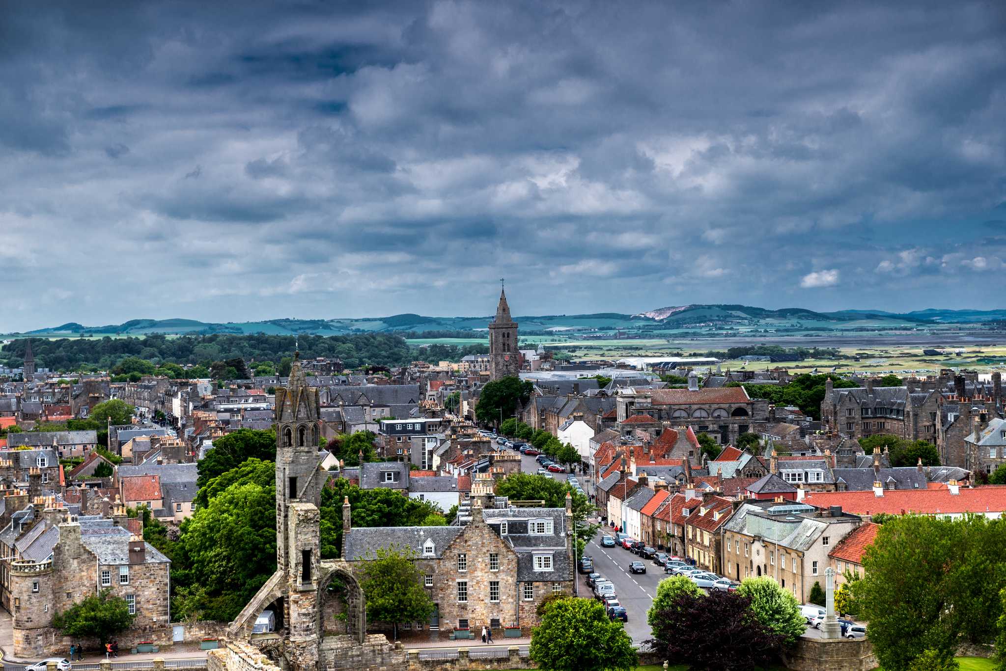 Itinerary stop at St Andrews on private day trip from Edinburgh