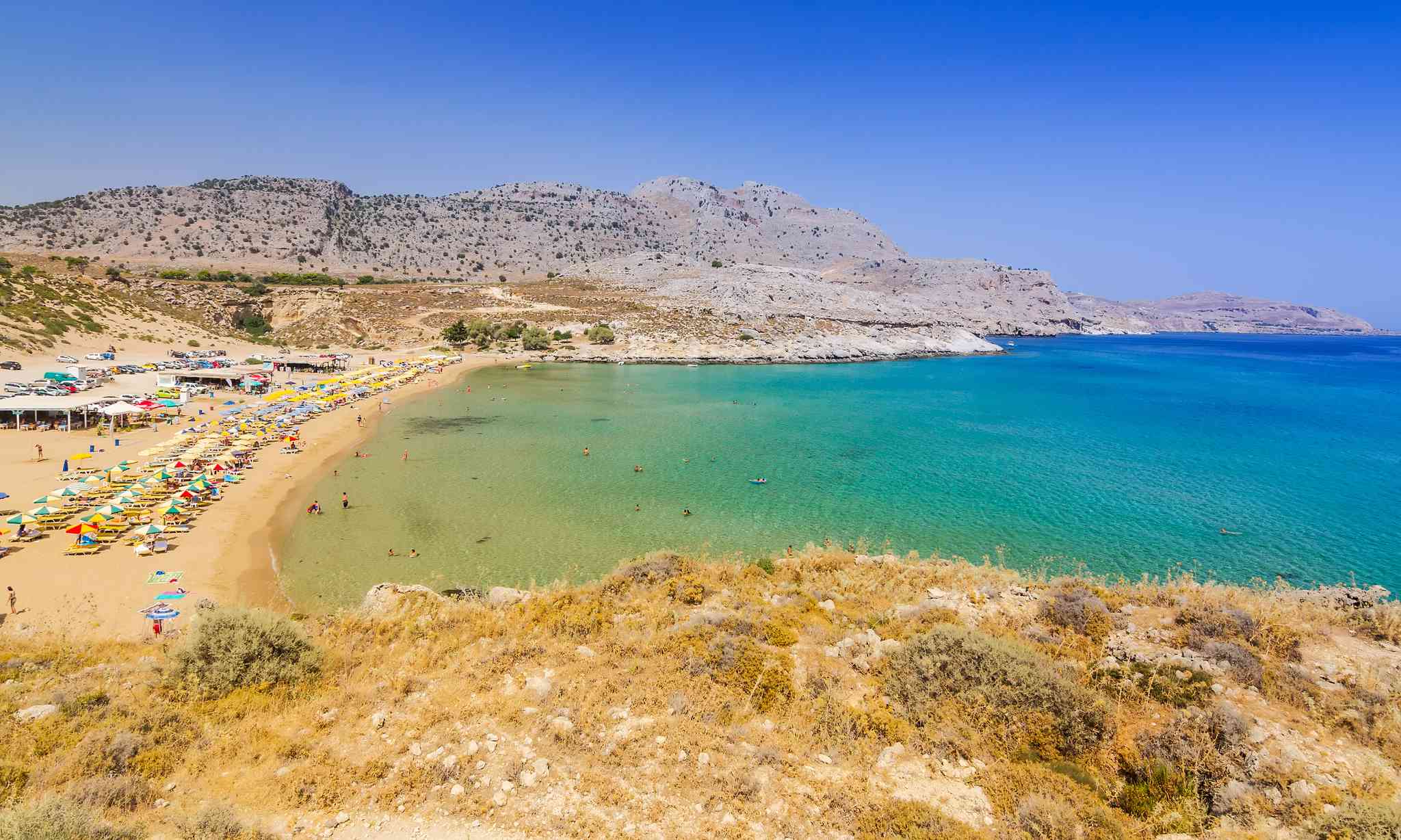 Scenic view of Stenga - private day trip from Rhodes International Airport Diagoras - photo 3